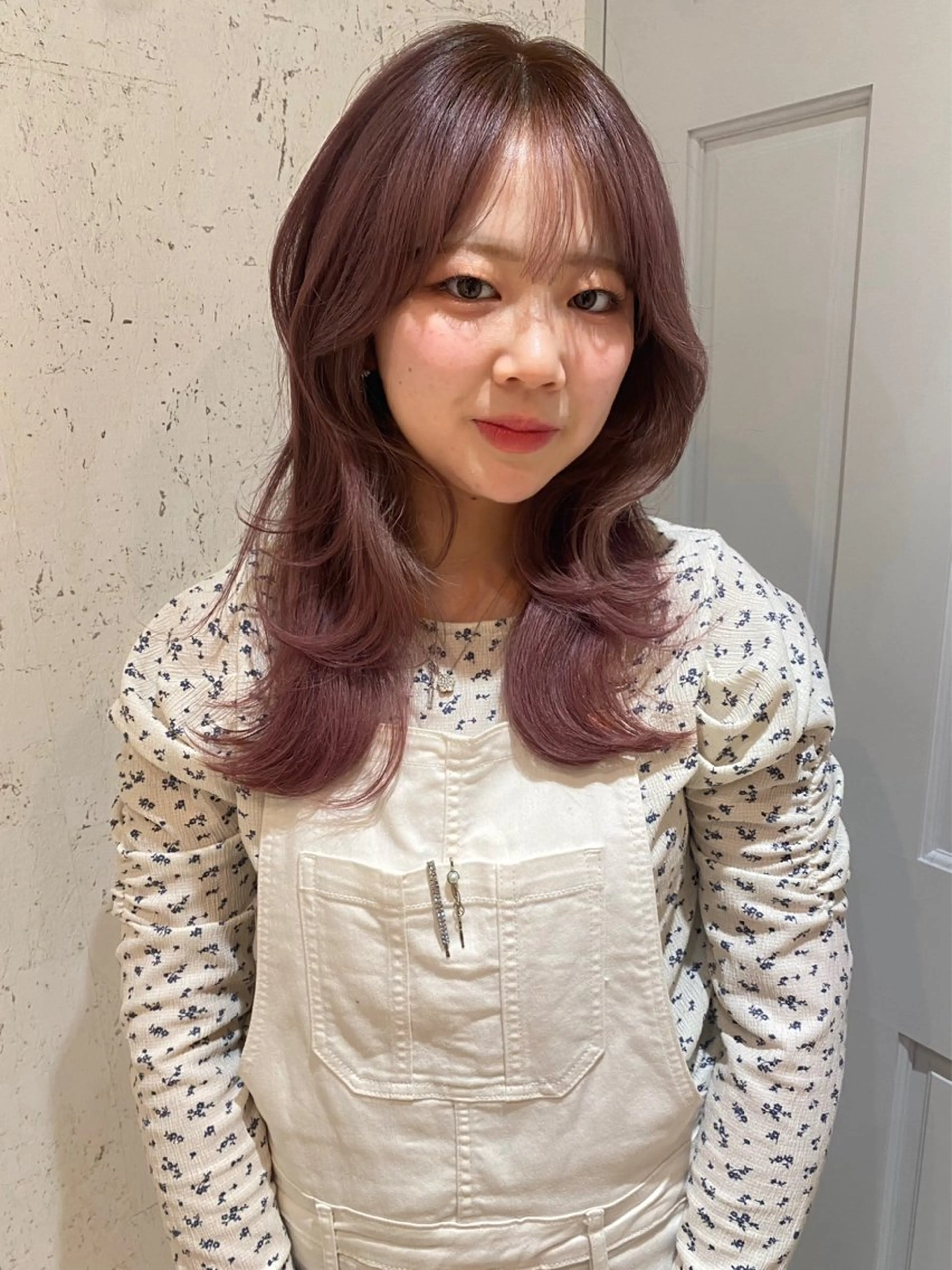 ロング カラー ヘアカラー トリートメント mai / linoah˚✧のヘアスタイル