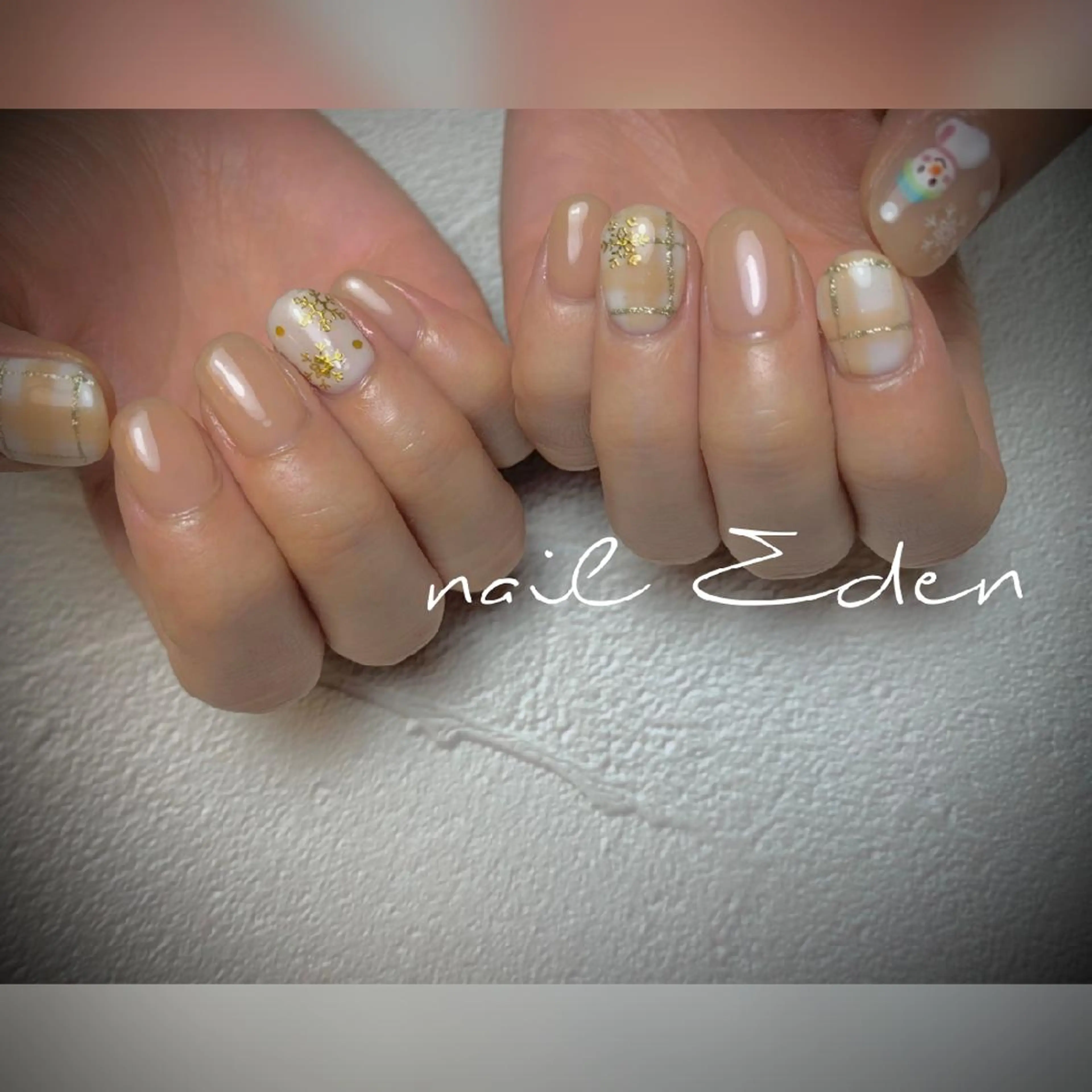 ネイル 持ち込み Eden ♾️のネイルデザイン