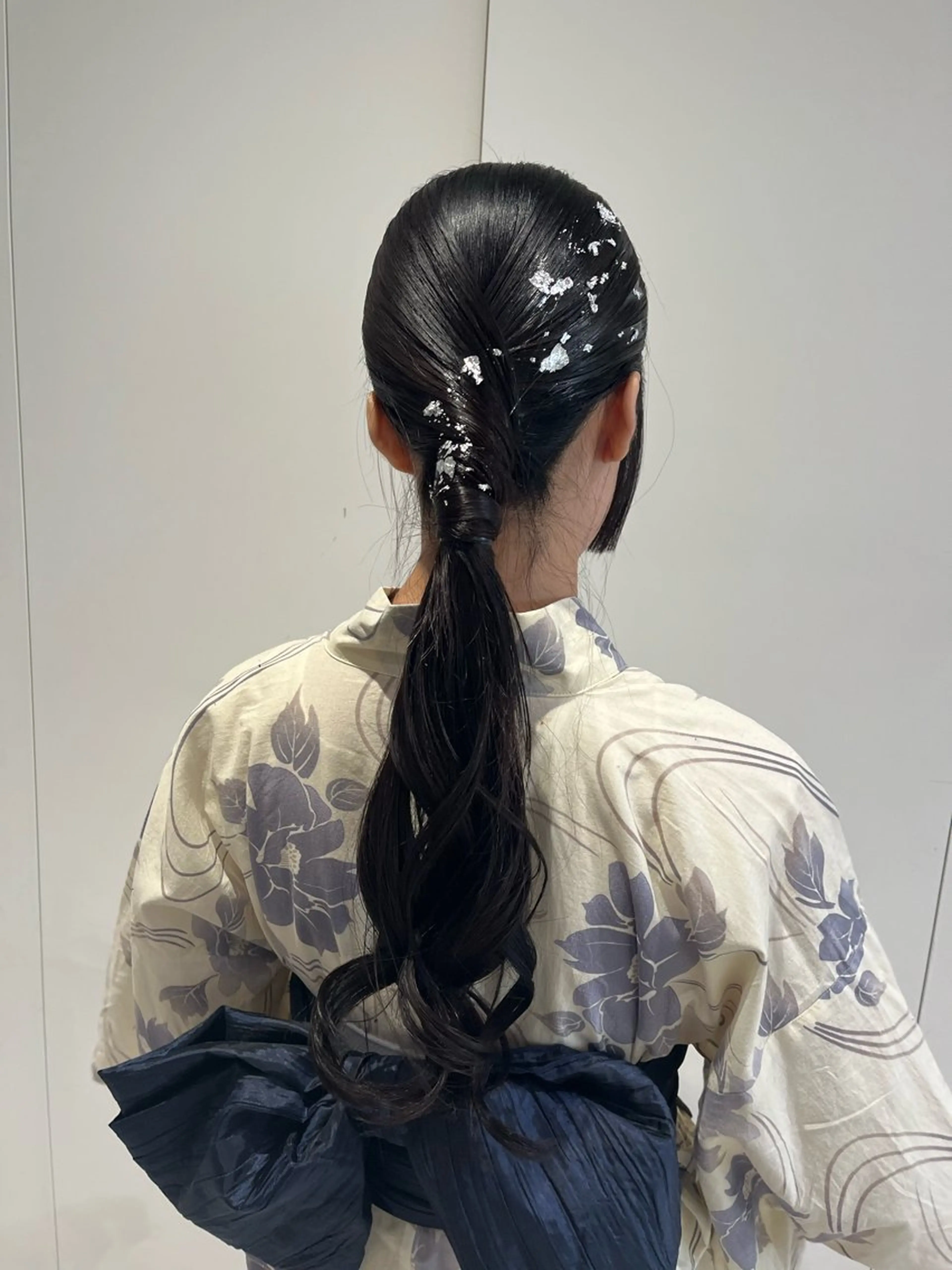 ロング 着付け 透明感color ˚✧₊amuのヘアスタイル