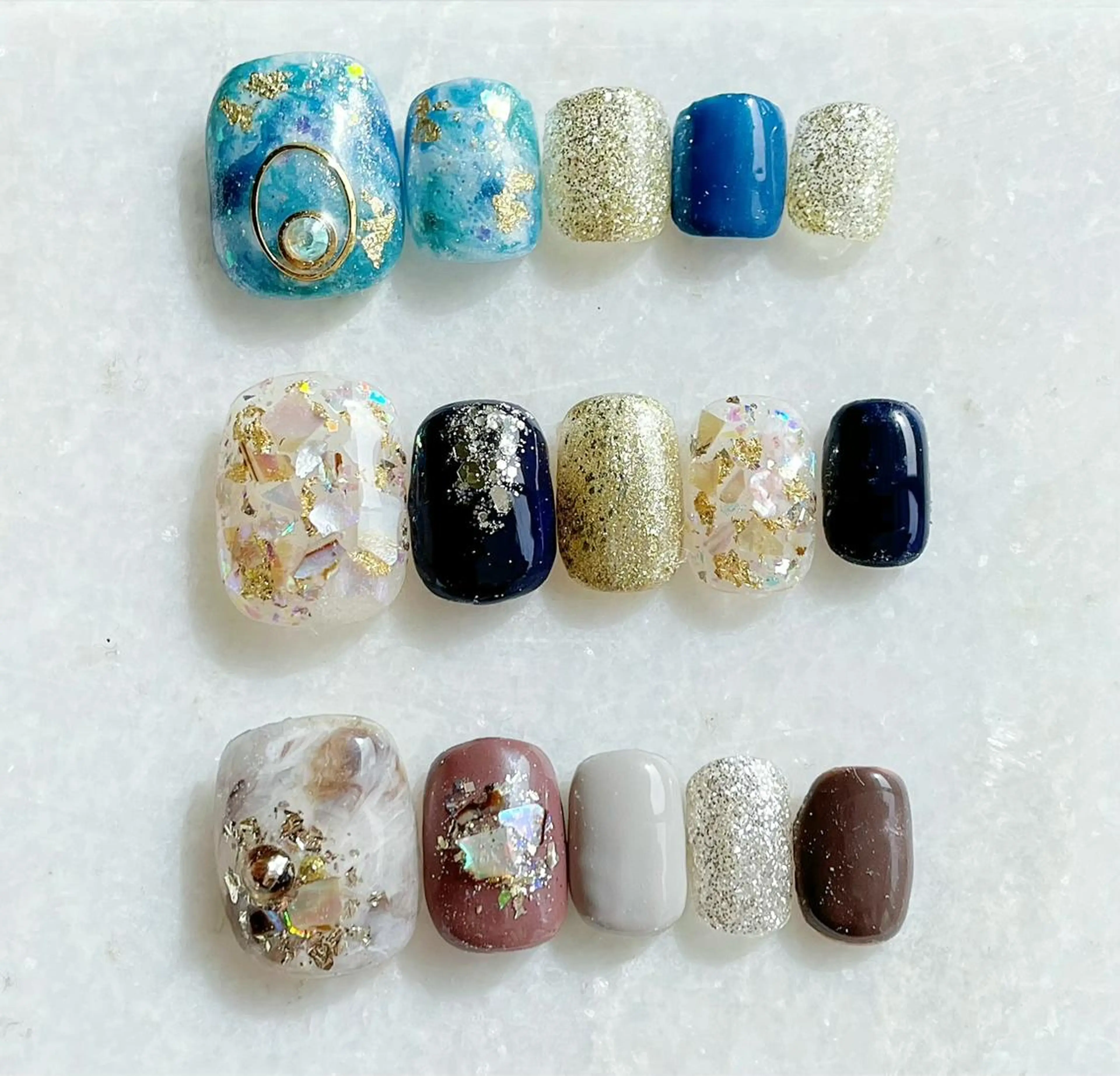 ネイル フットネイル ジェルネイル ニュアンスネイル パラジェル フットネイル Satomi  のネイルデザイン