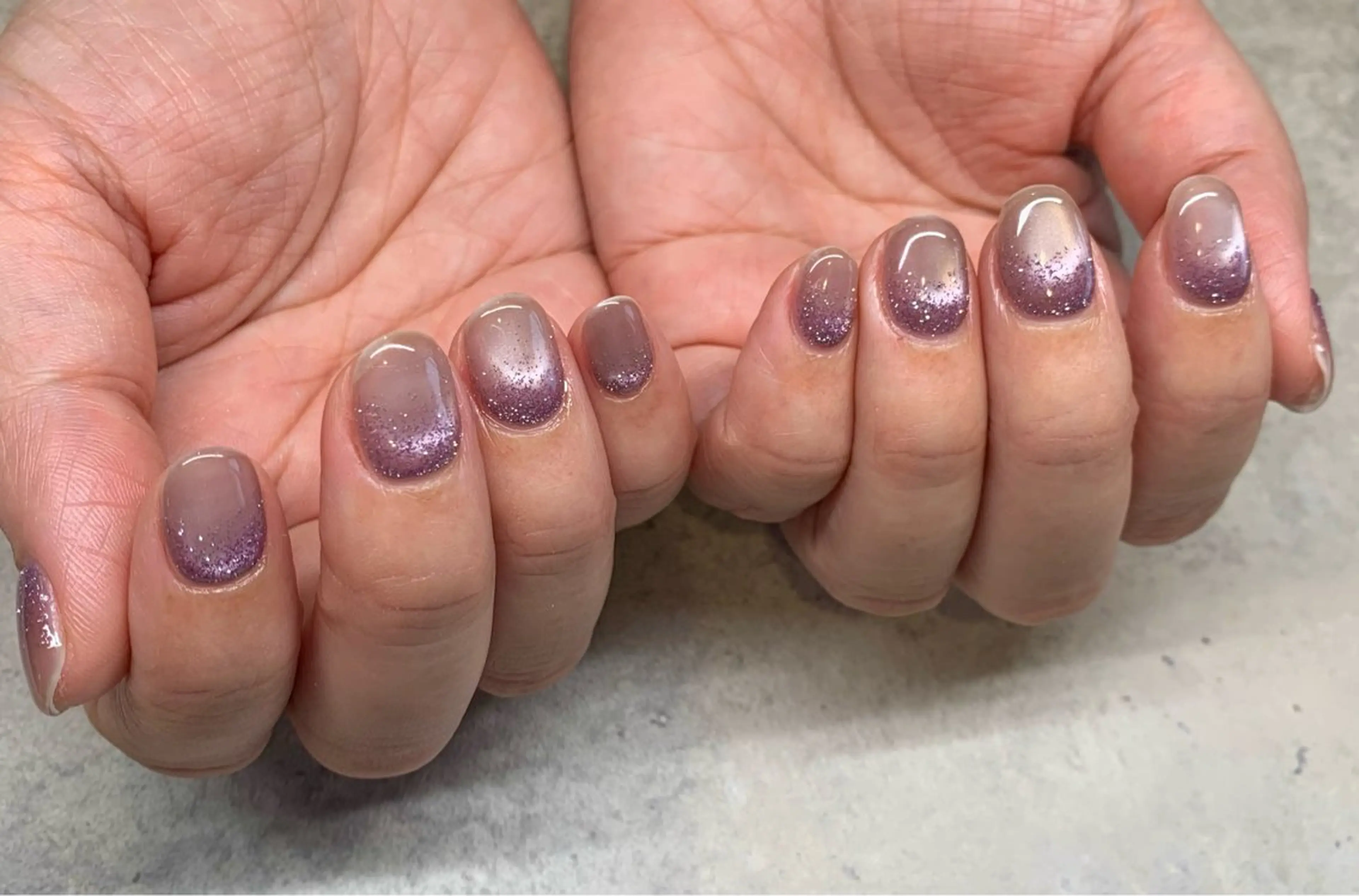 ネイル フラッシュネイル マグネットネイル ニュアンスネイル オフィスネイル ショートネイル ハンドネイル sufu. nail YUKIのネイルデザイン