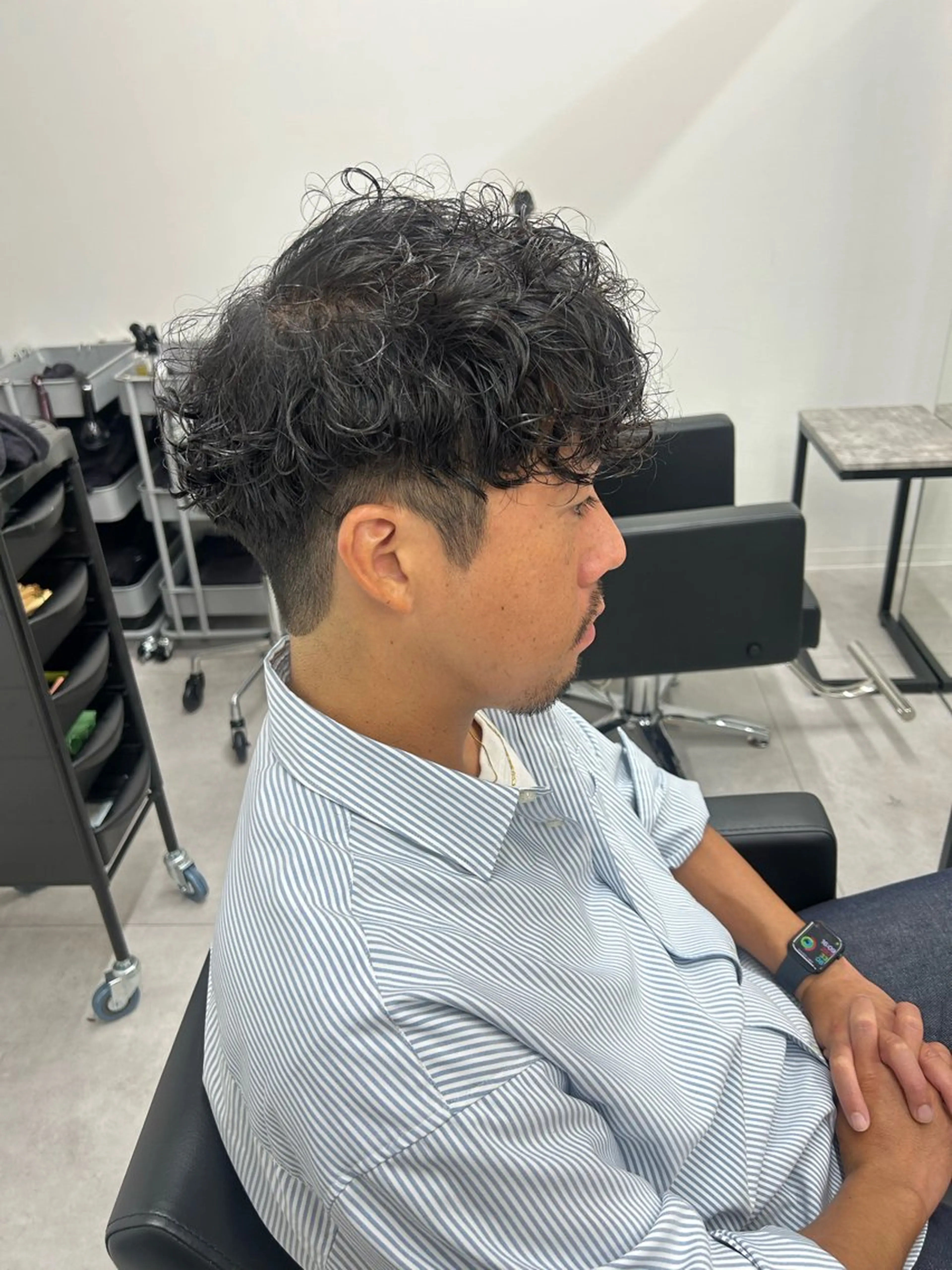 ショート パーマ メンズ カット メンズパーマ /RENA*のヘアスタイル