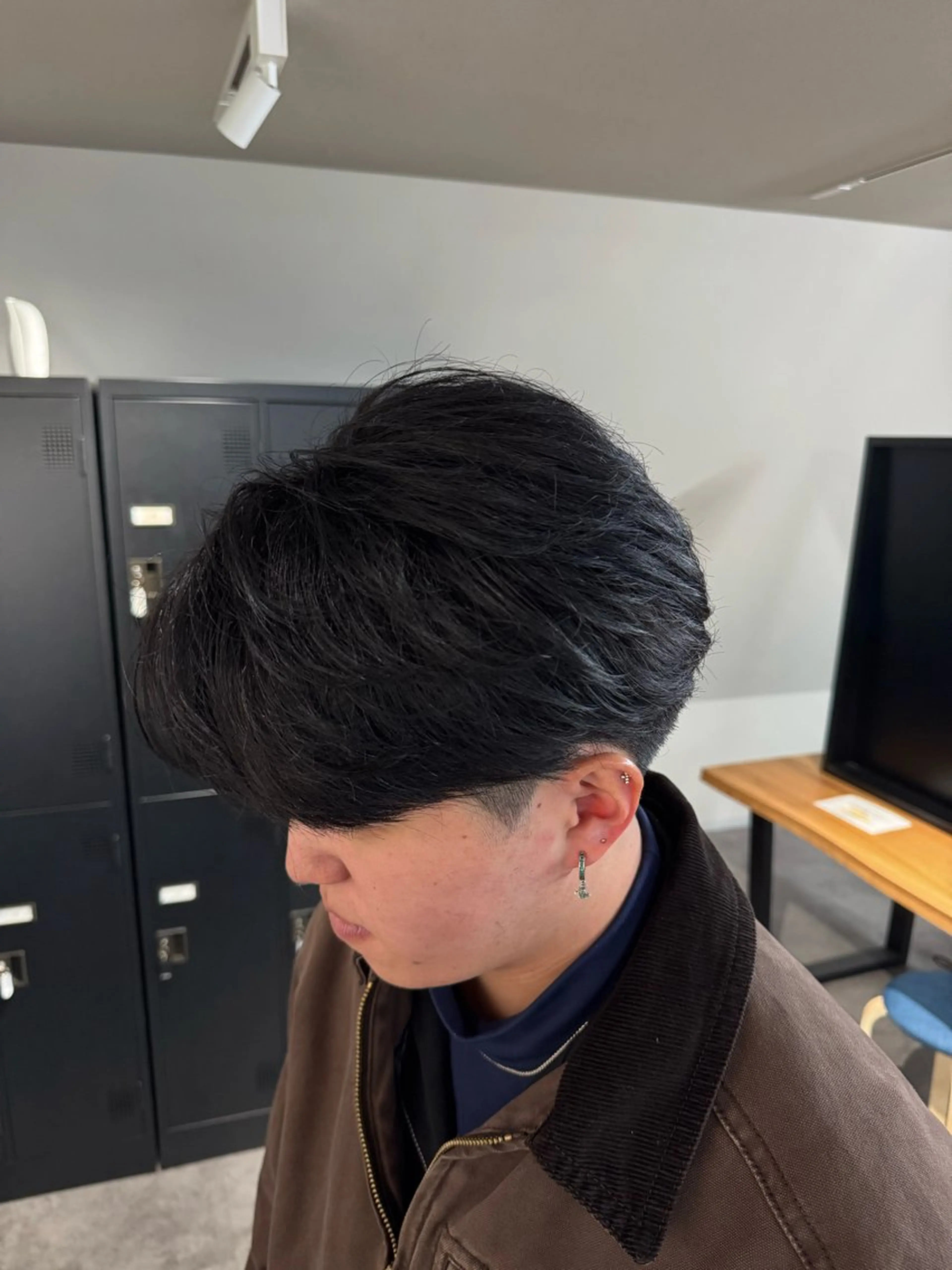 メンズ 立川韓国メンズヘア ニュアンスパーマ安井のヘアスタイル