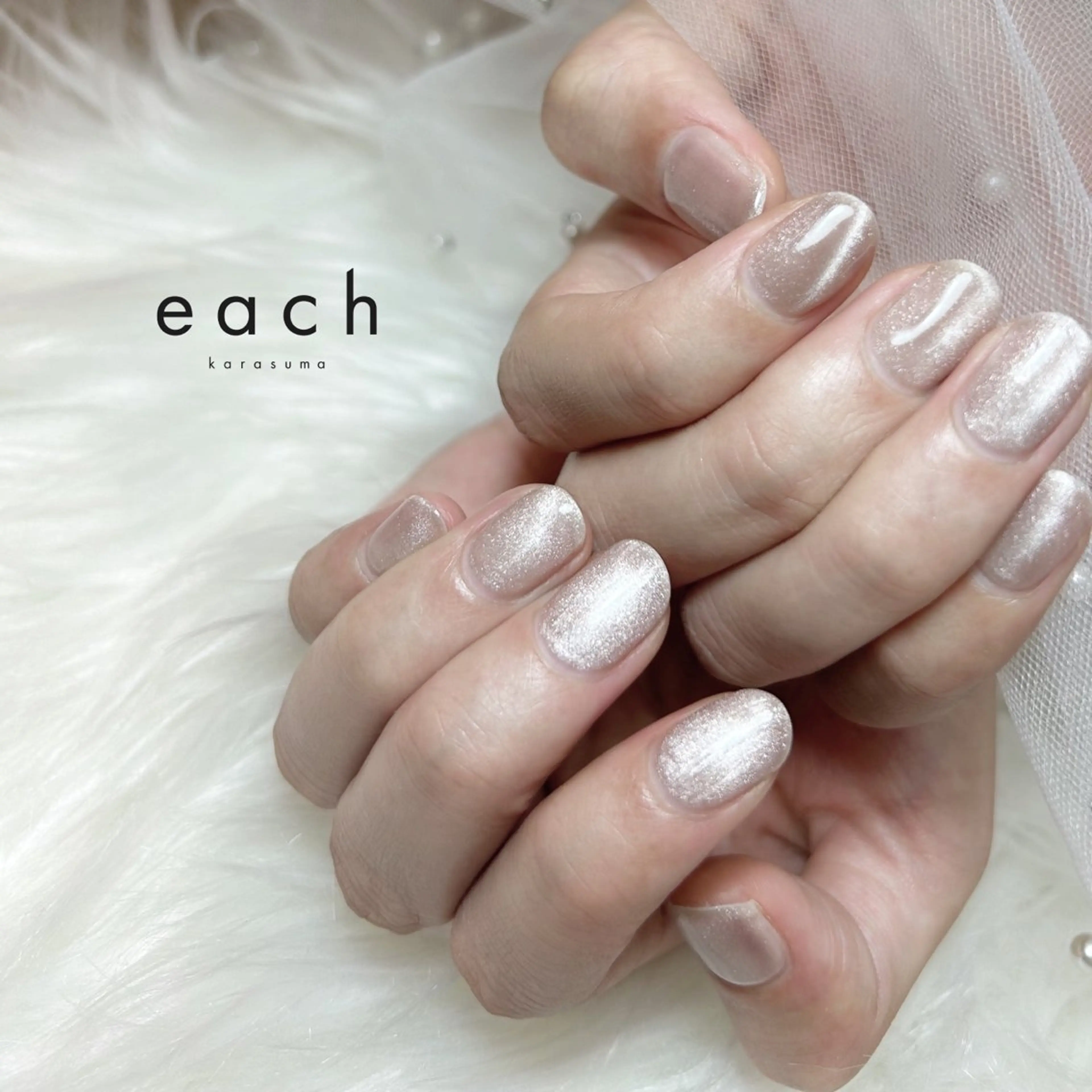 ネイル マグネットネイル filon nail所属・filon nail kanako🕊のネイルデザイン