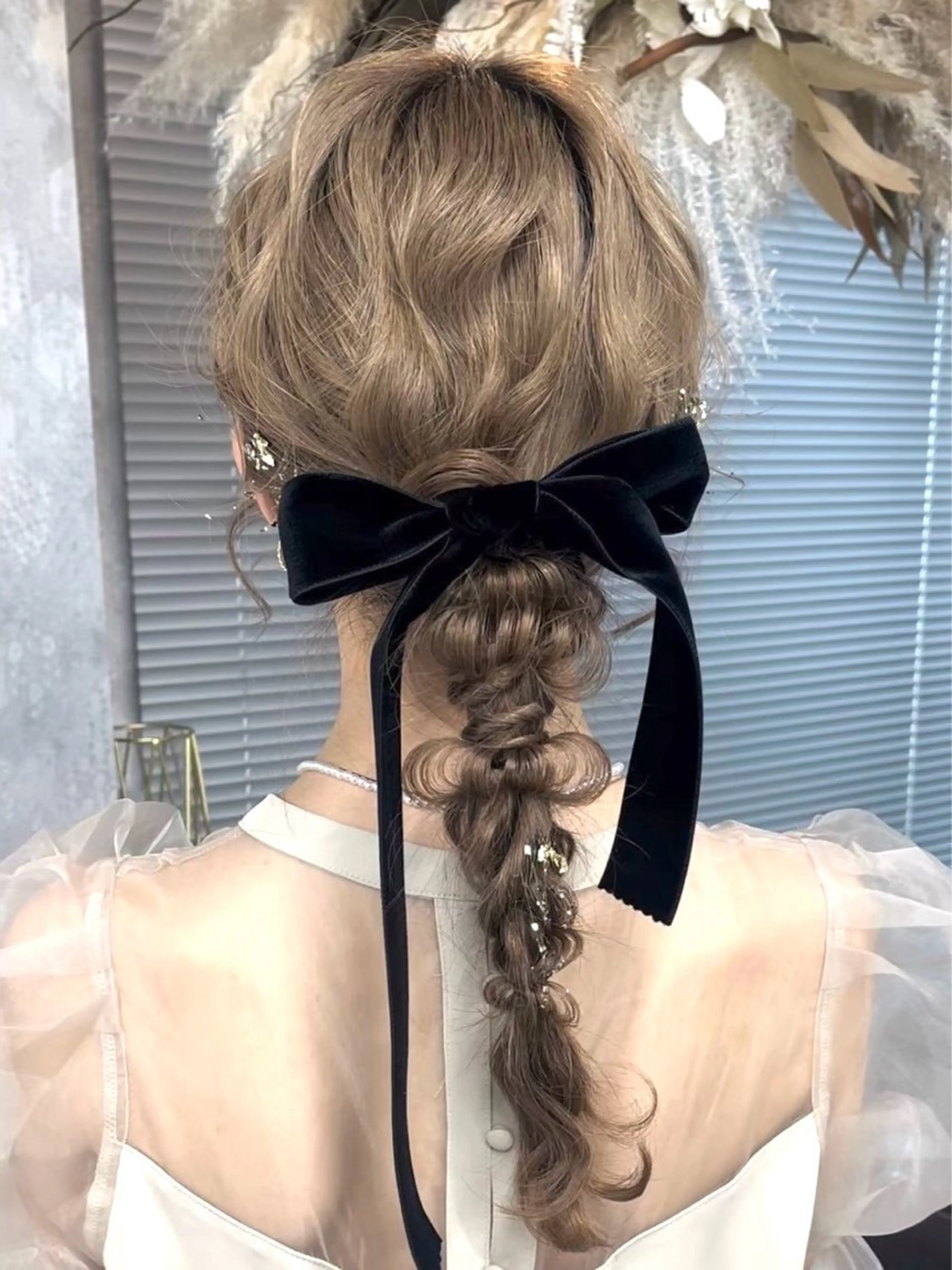 【💍特別な日に💍】結婚式参列ヘアセットの写真