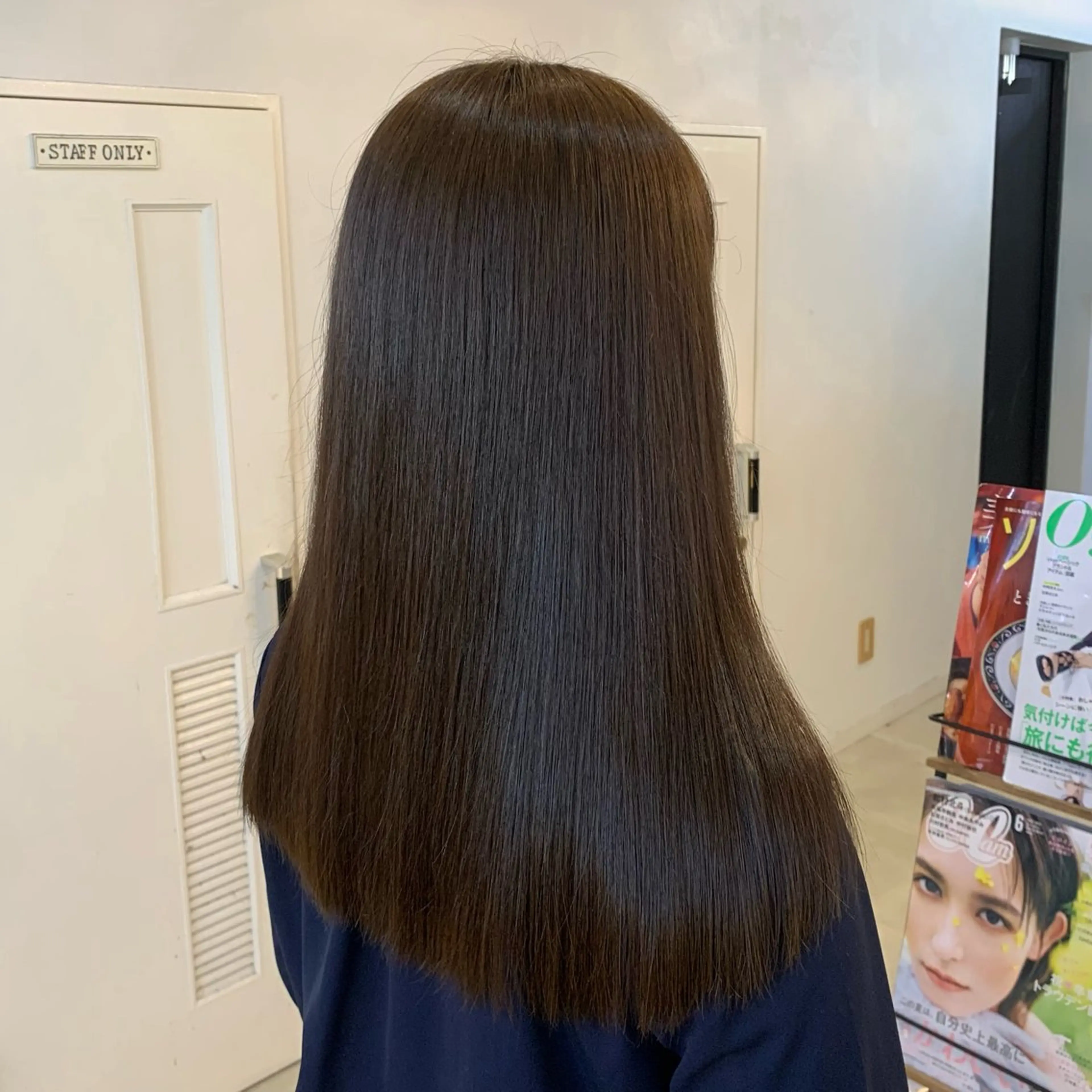 ミディアム ヘアカラー 本厚木で叶う艶カラー /AYAMI🎀のヘアスタイル