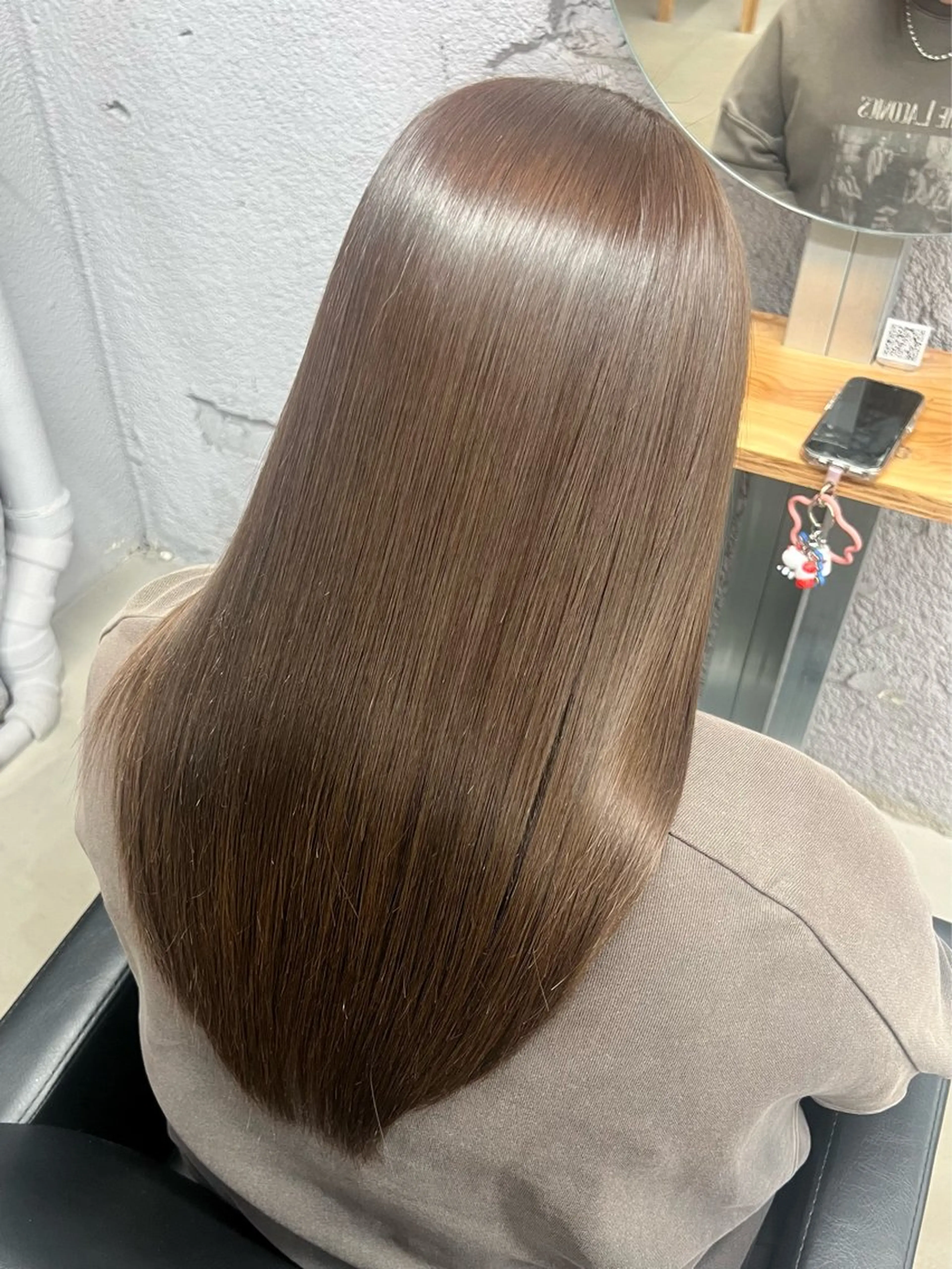 カラー 髪質改善 カット ヘアカラー 【 KNOTT 】 *｡yuna⋆*のヘアスタイル