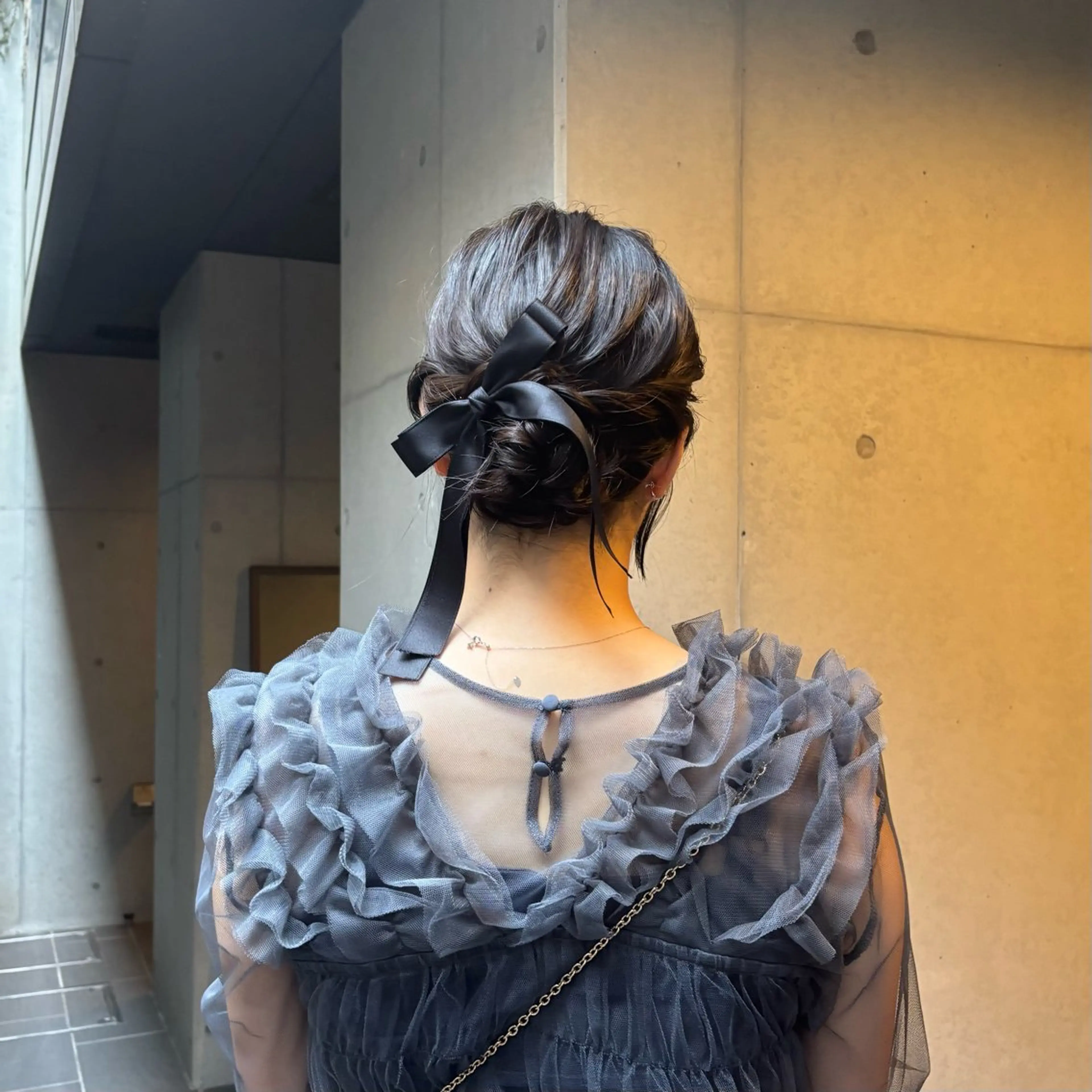 ミディアム ヘアアレンジ 〖❁ちひろ| LEONID❁〗のヘアスタイル