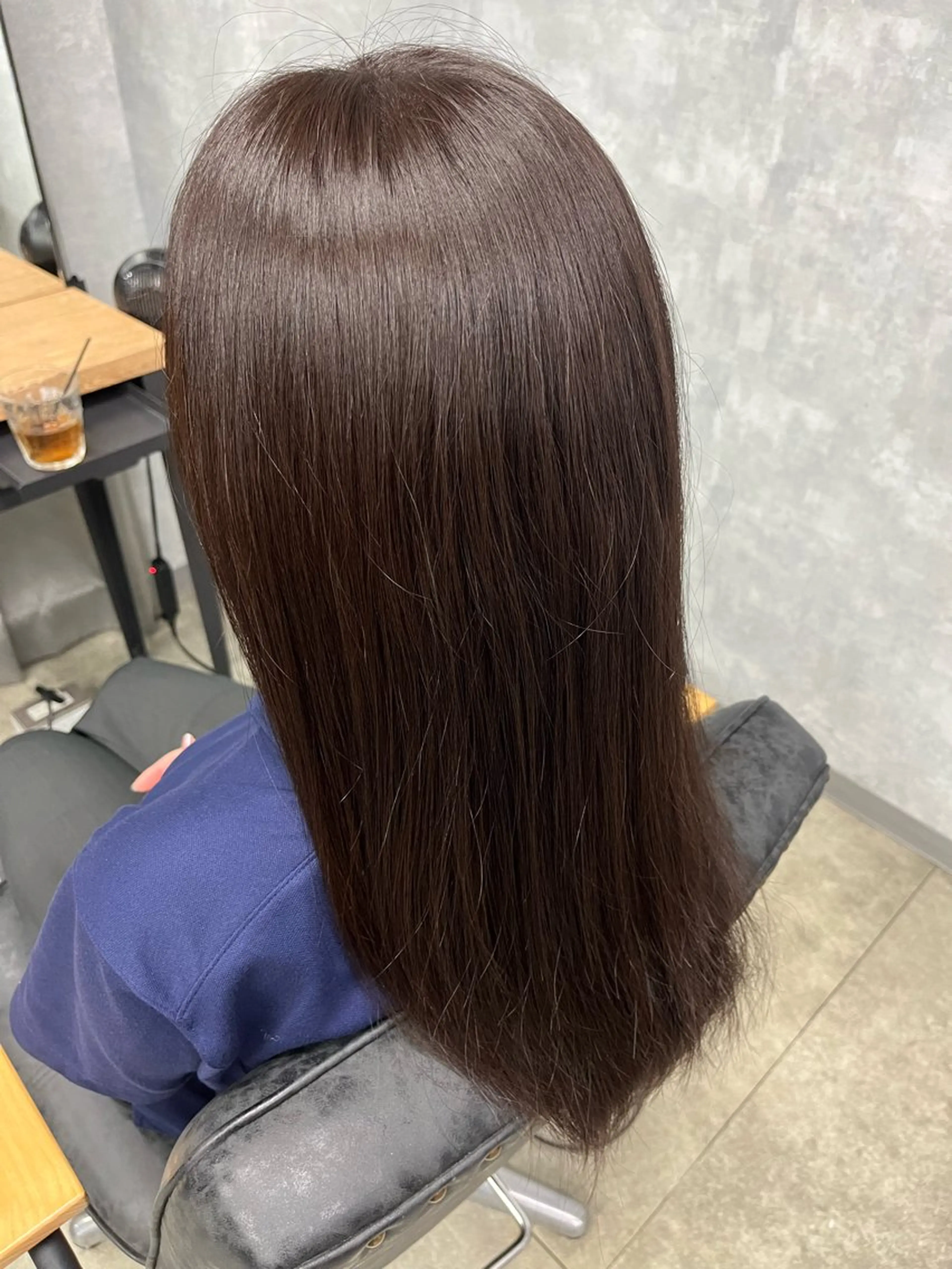 ミディアム 美髪矯正🪽／新宿／ ゆうみ🦋のヘアスタイル