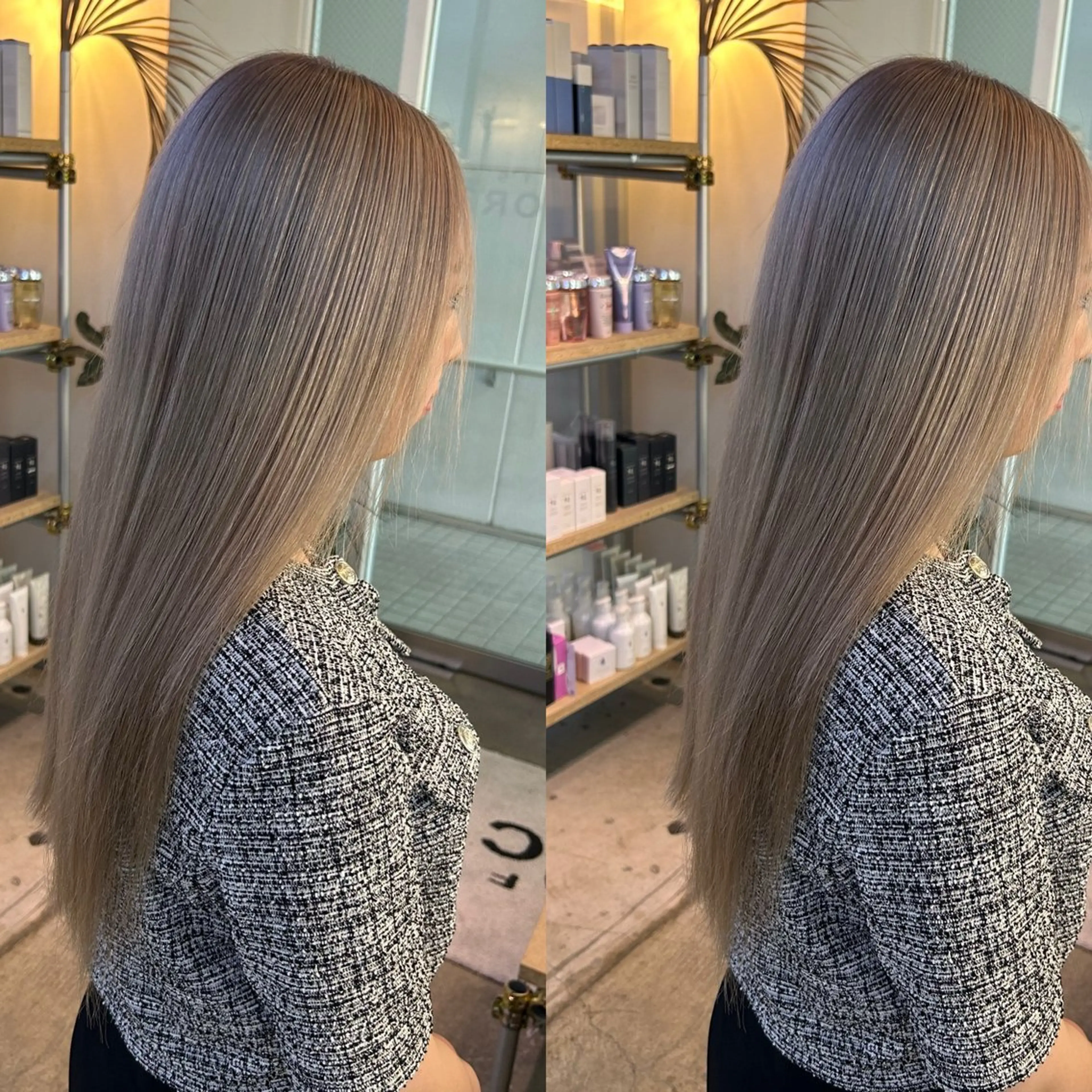 ロング カラー その他 yoriダブルカラー 代表すがわらのヘアスタイル