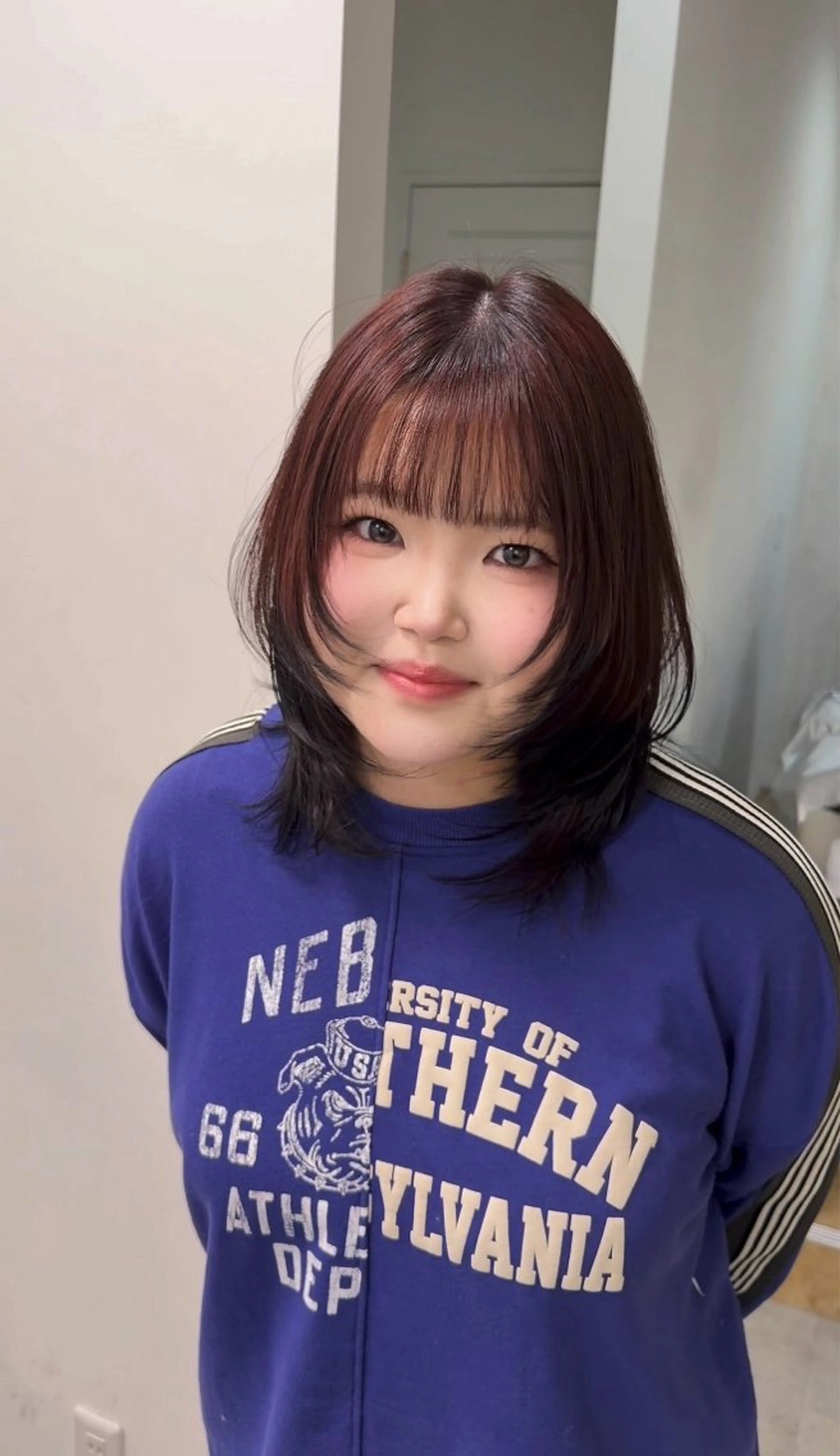 カット＋イルミナカラー《ダメージを抑えた上質な髪艶カラー》✨の写真