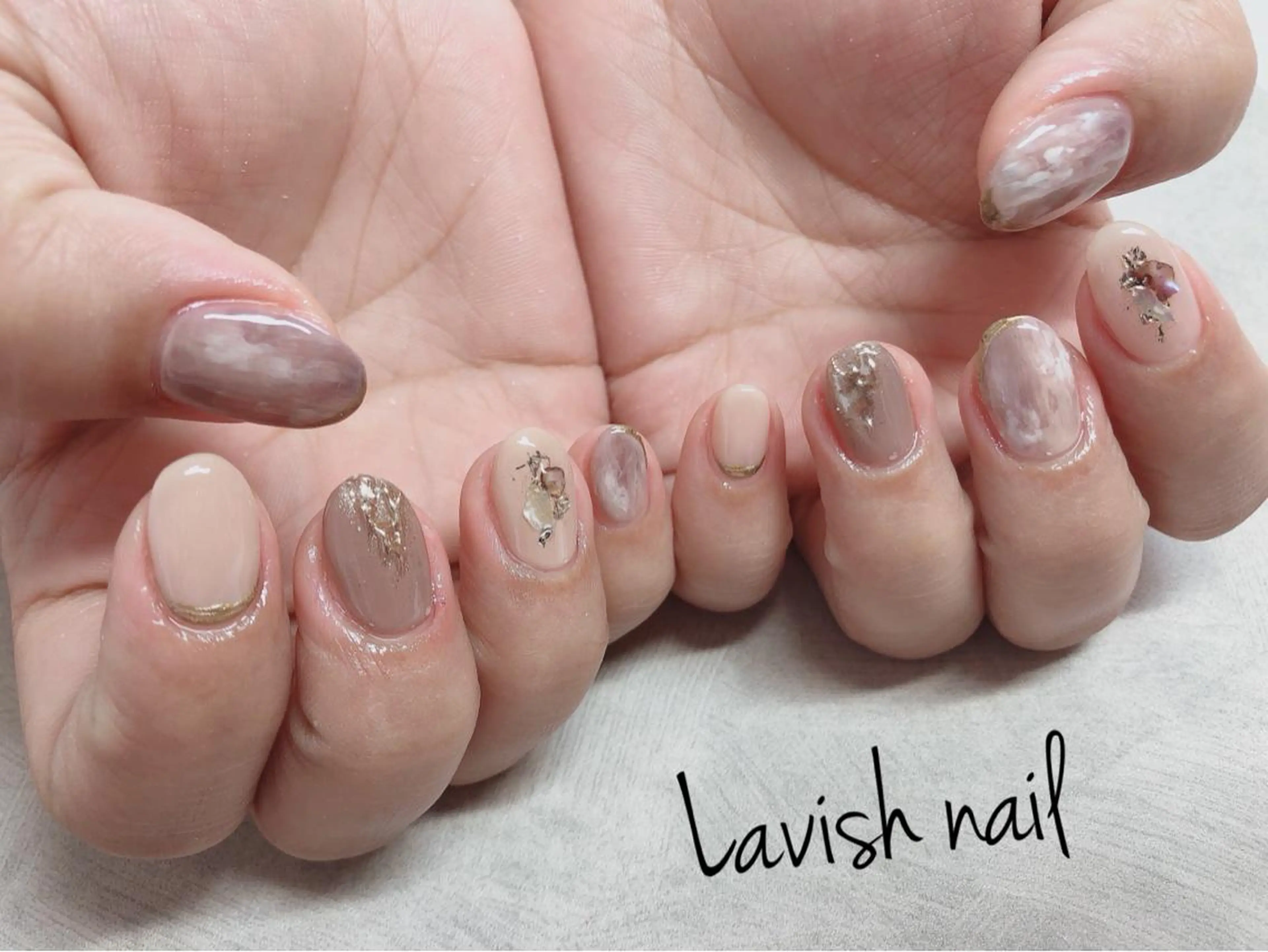 ネイル ハンドネイル Lavish nailのネイルデザイン