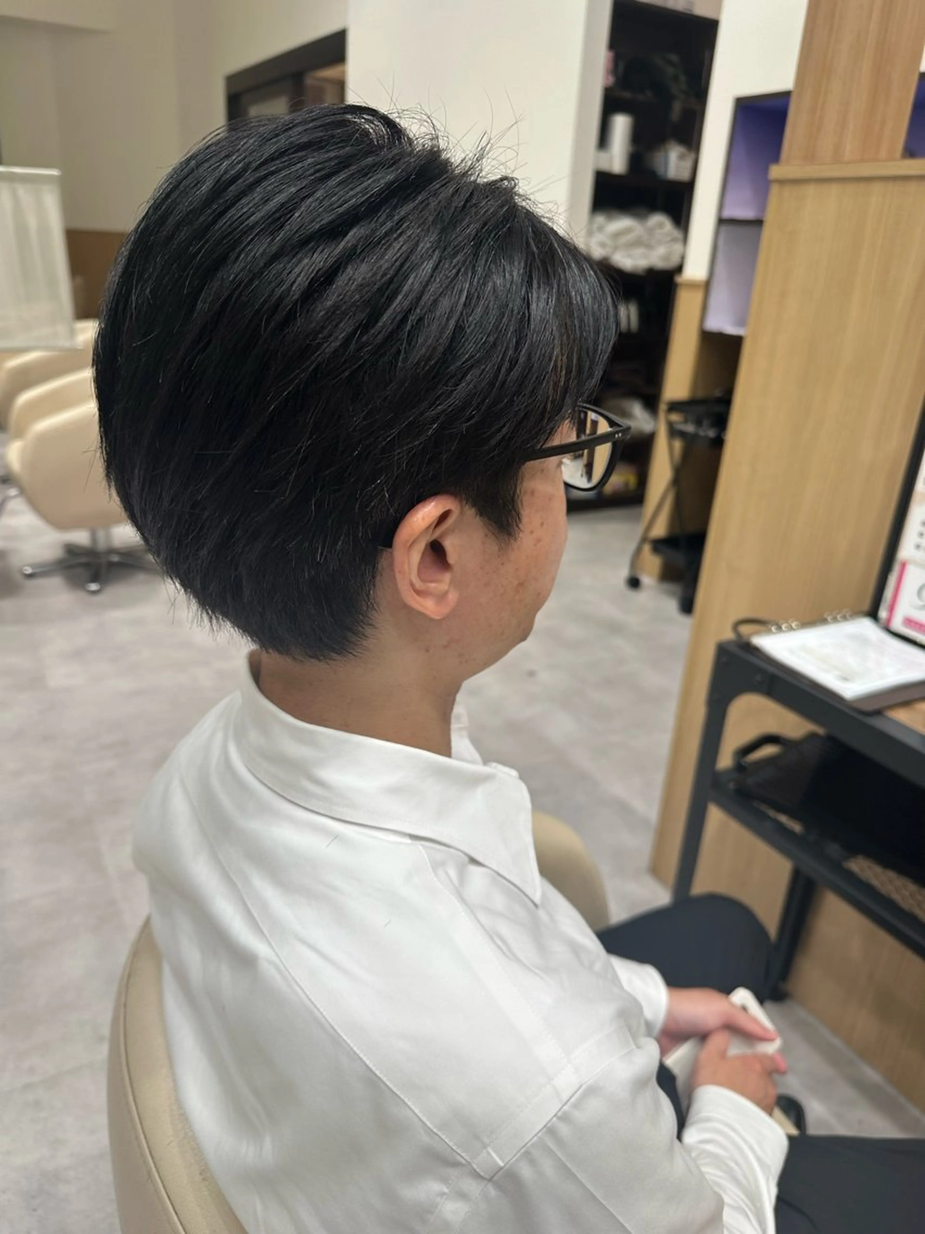 メンズ 大滝 理子のヘアスタイル