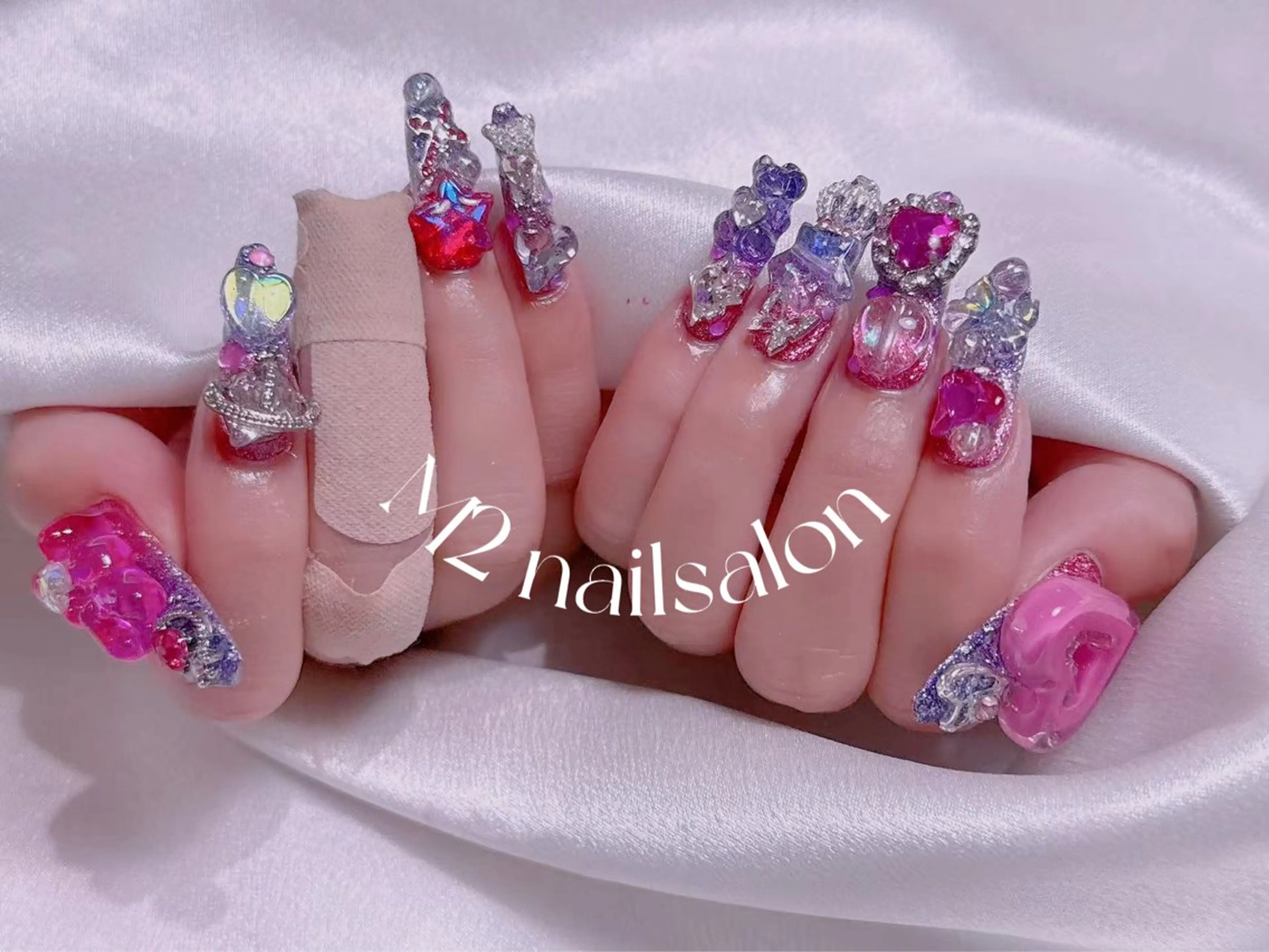 ネイル 長さだし専門店 M2　rikaのネイルデザイン