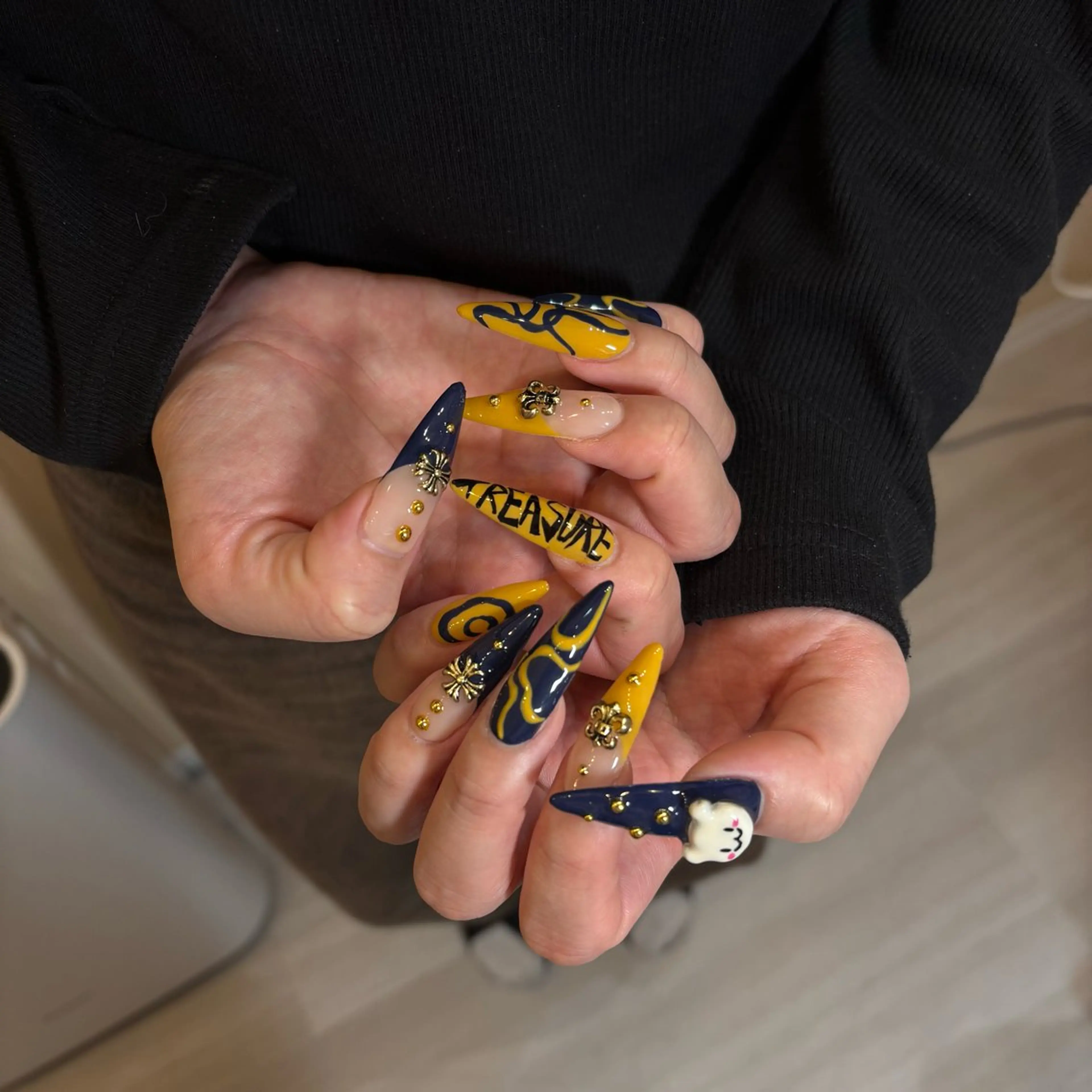 【平日限定】🩷オフあり🩷　持ち込みアート✨パーツあり✨（フレンチ対象外）の写真