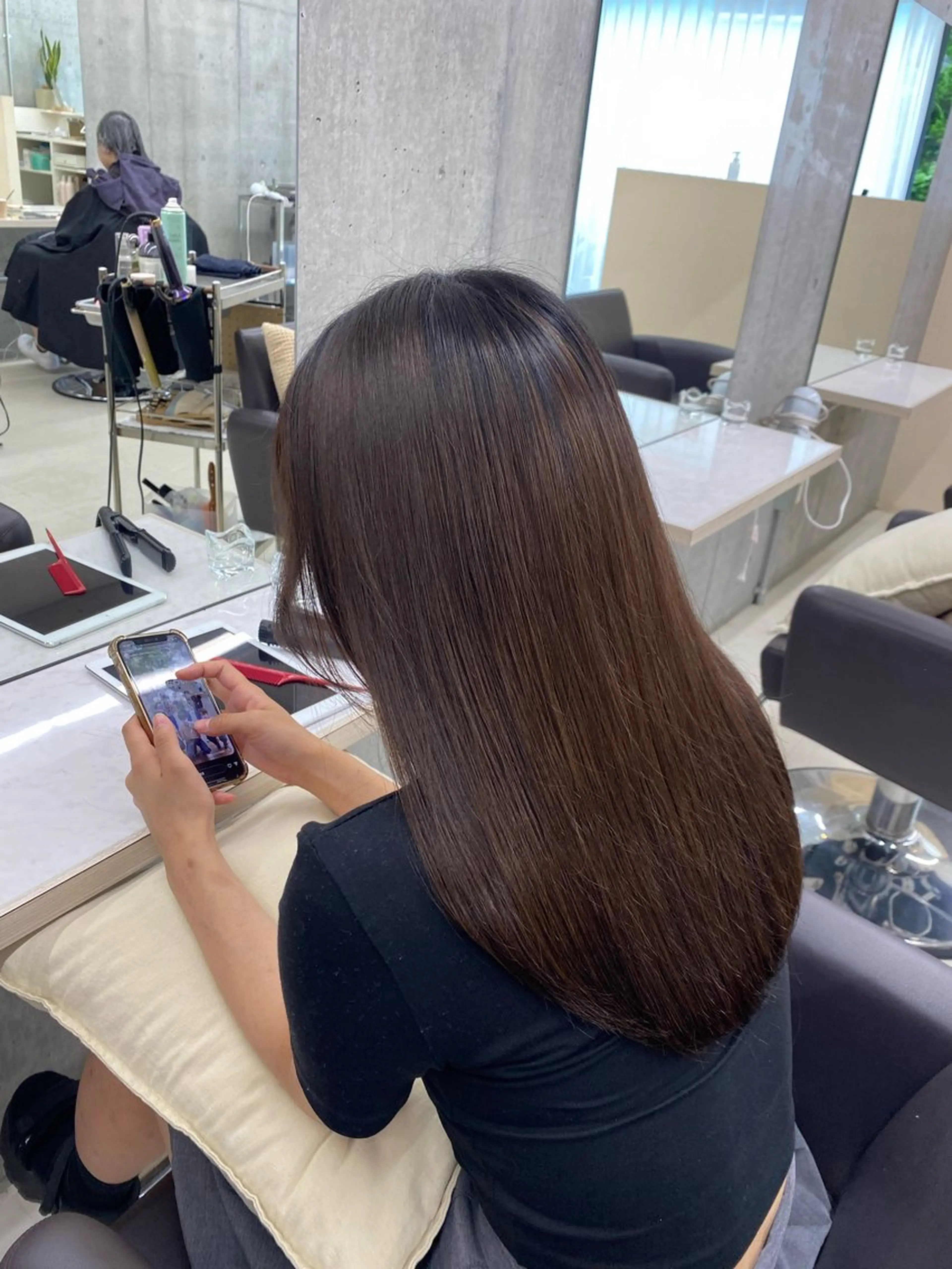 ロング うる艶ヘア♡韓国好き 透明感　shotaのヘアスタイル