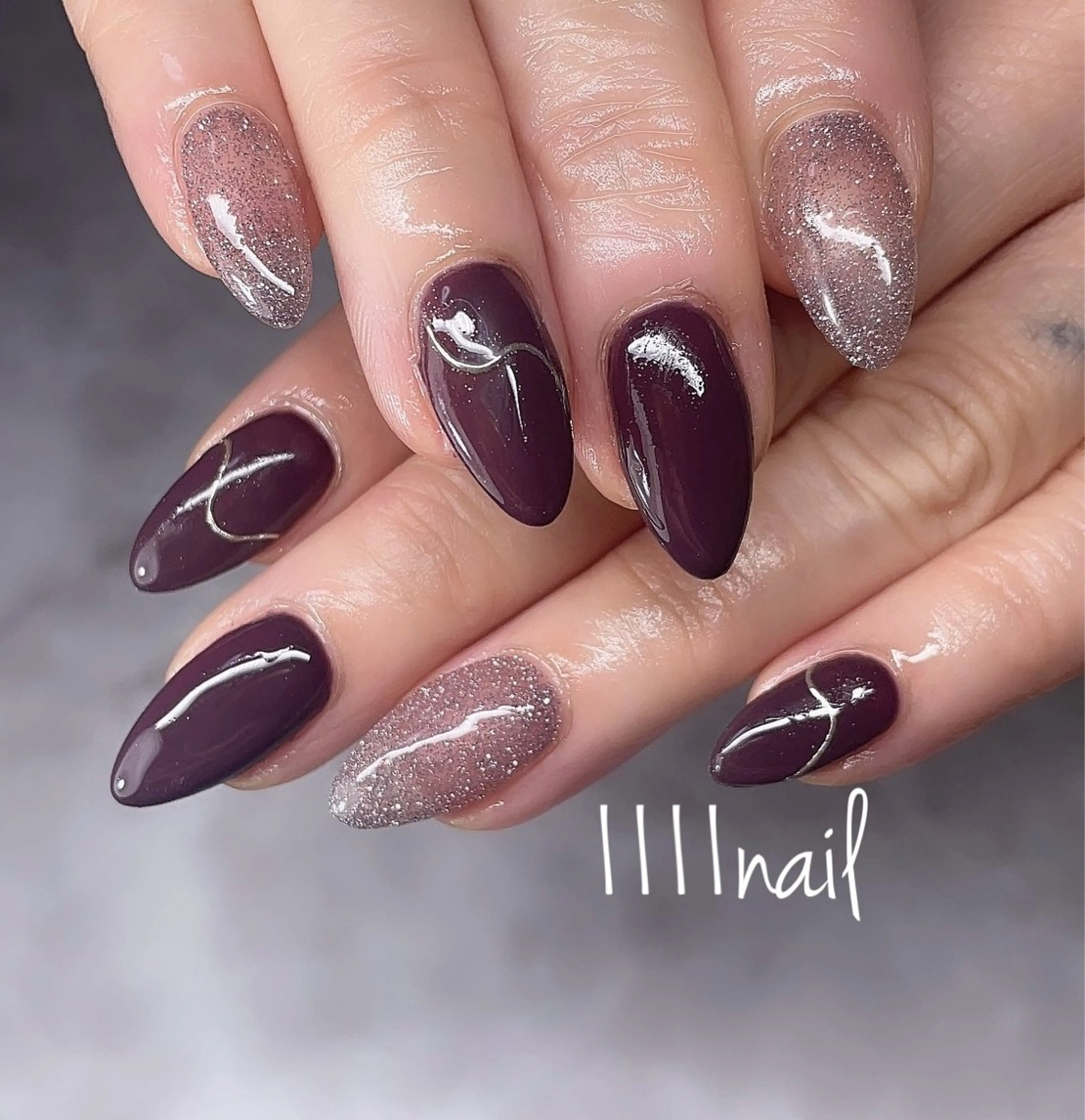 ネイル ハンドネイル 1111nail イチカワのネイルデザイン