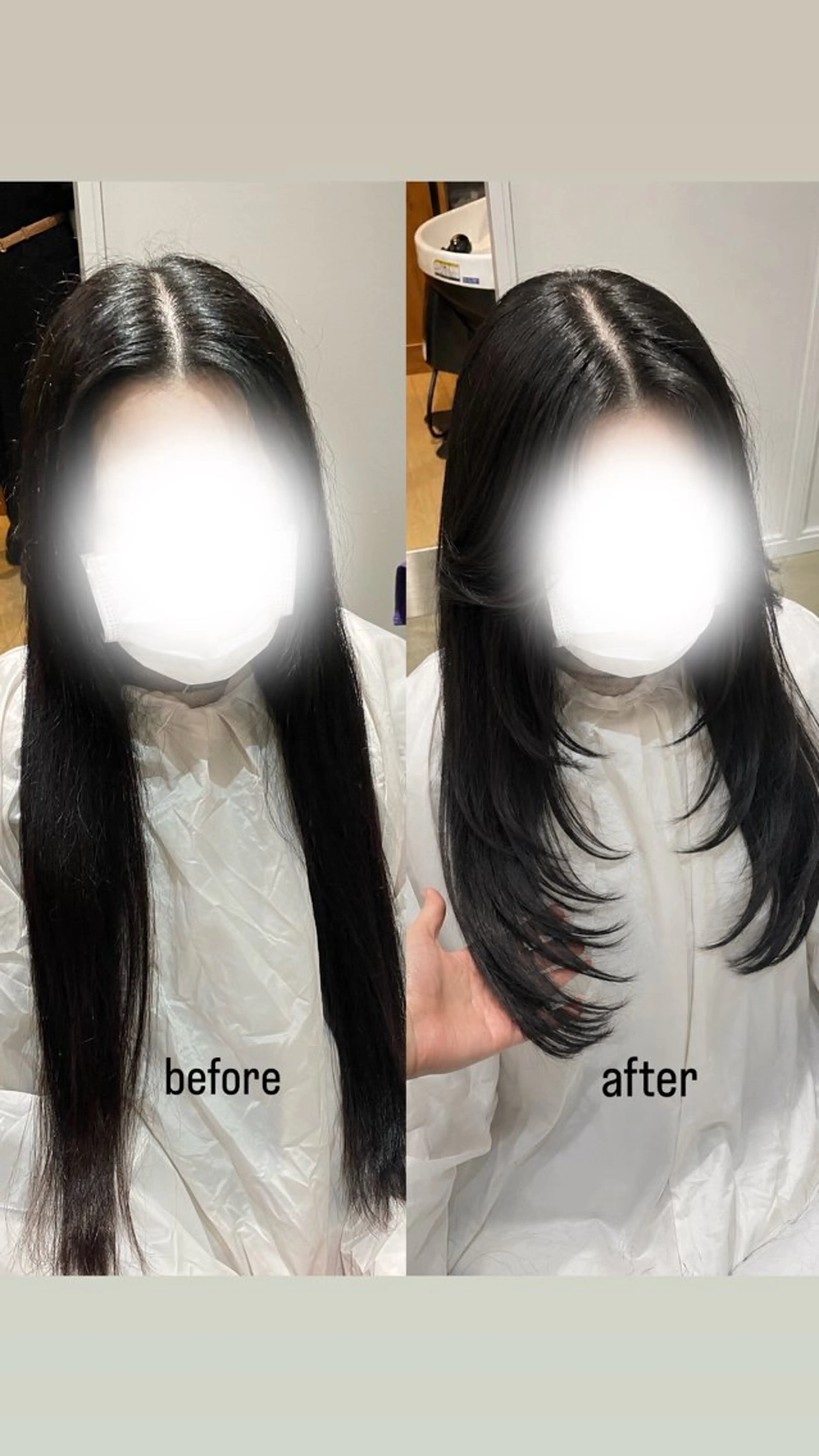 ロング Helena_ まひろのヘアスタイル
