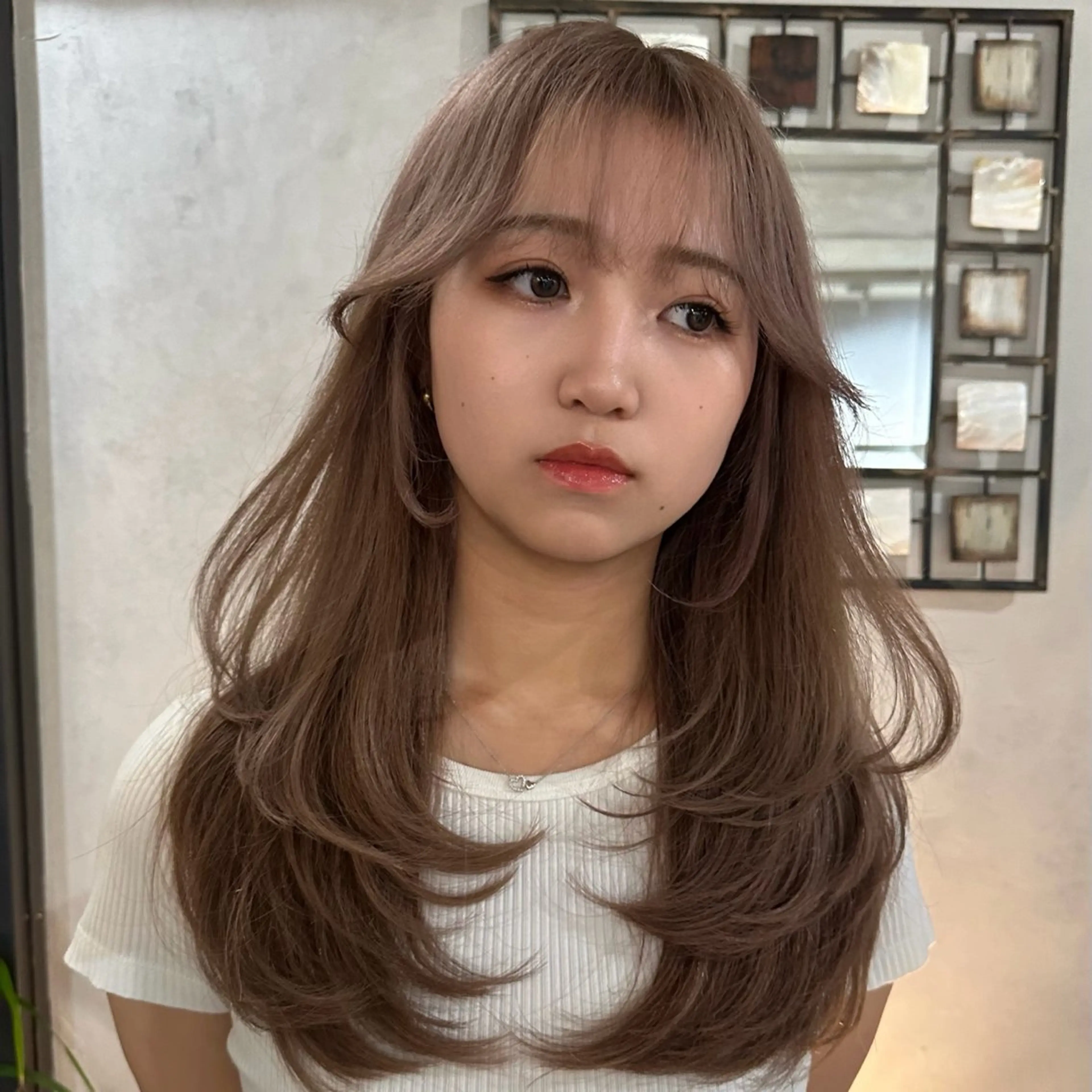 セミロング カラー カット ヘアカラー ✨艶カラー美容師✨ リュウトのヘアスタイル