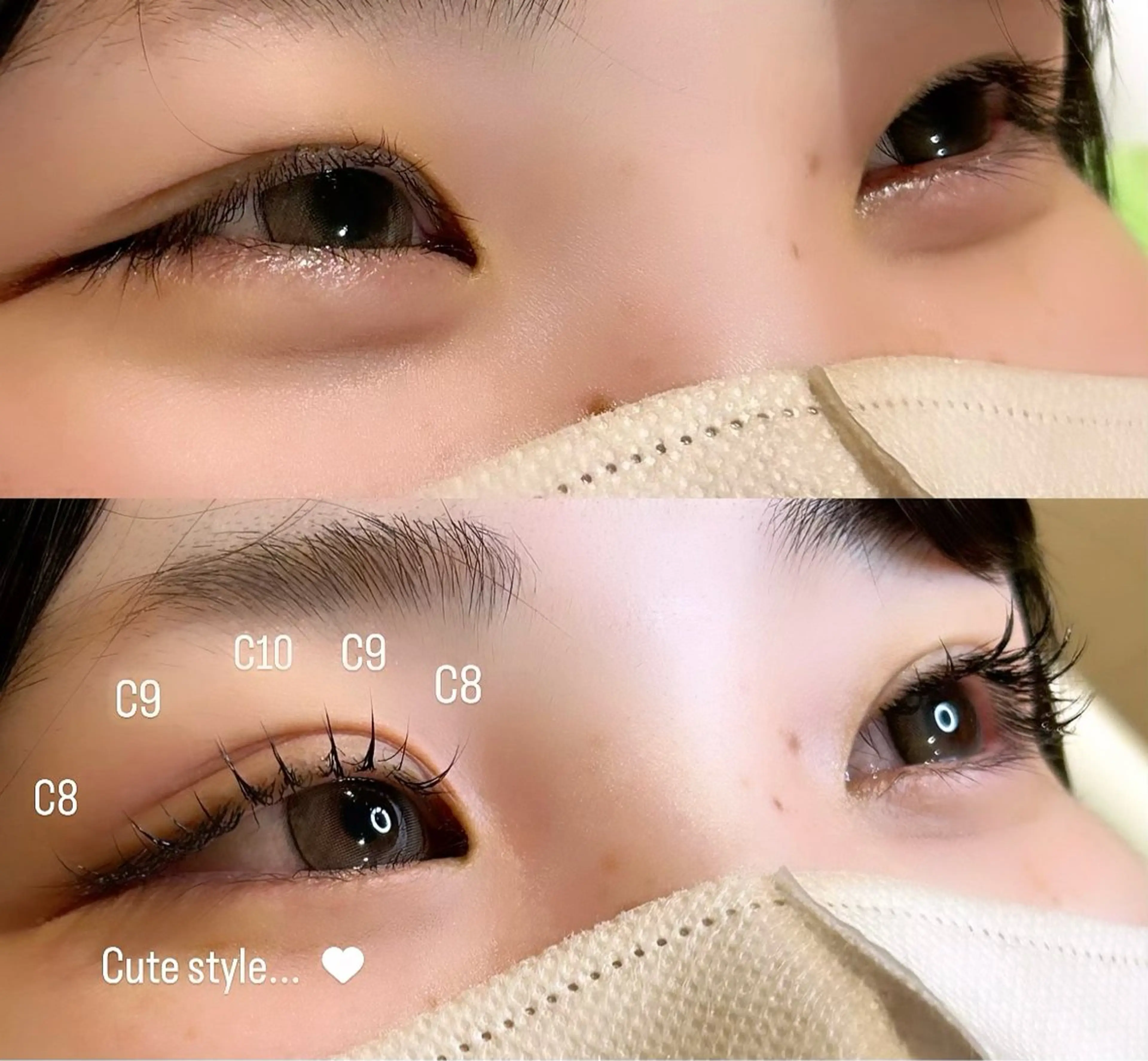 マツエク・マツパ Cカール キュート 🩷ྀི中村 ほのか🧸🌷のヘアスタイル