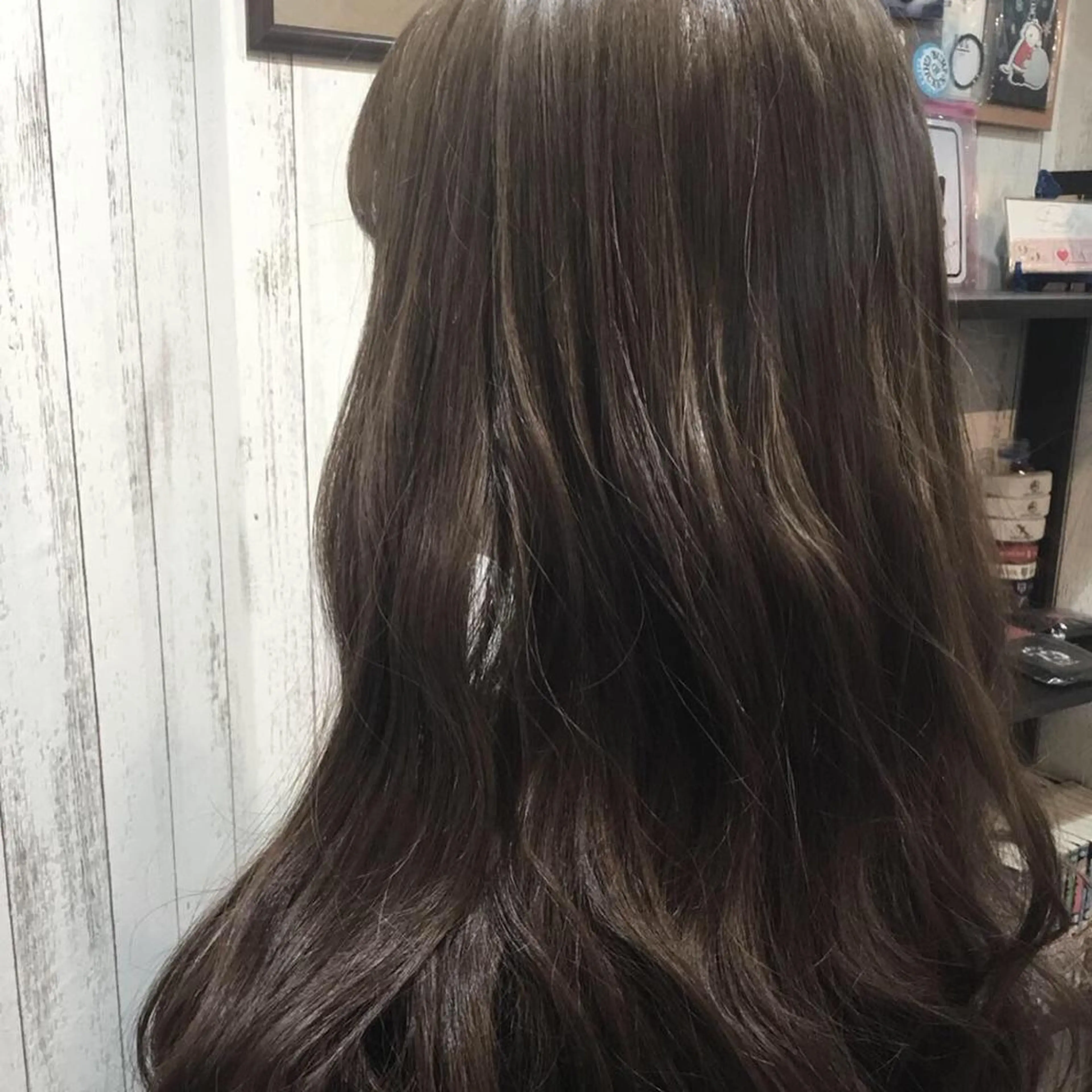 ロング カラー 金崎 新吾のヘアスタイル