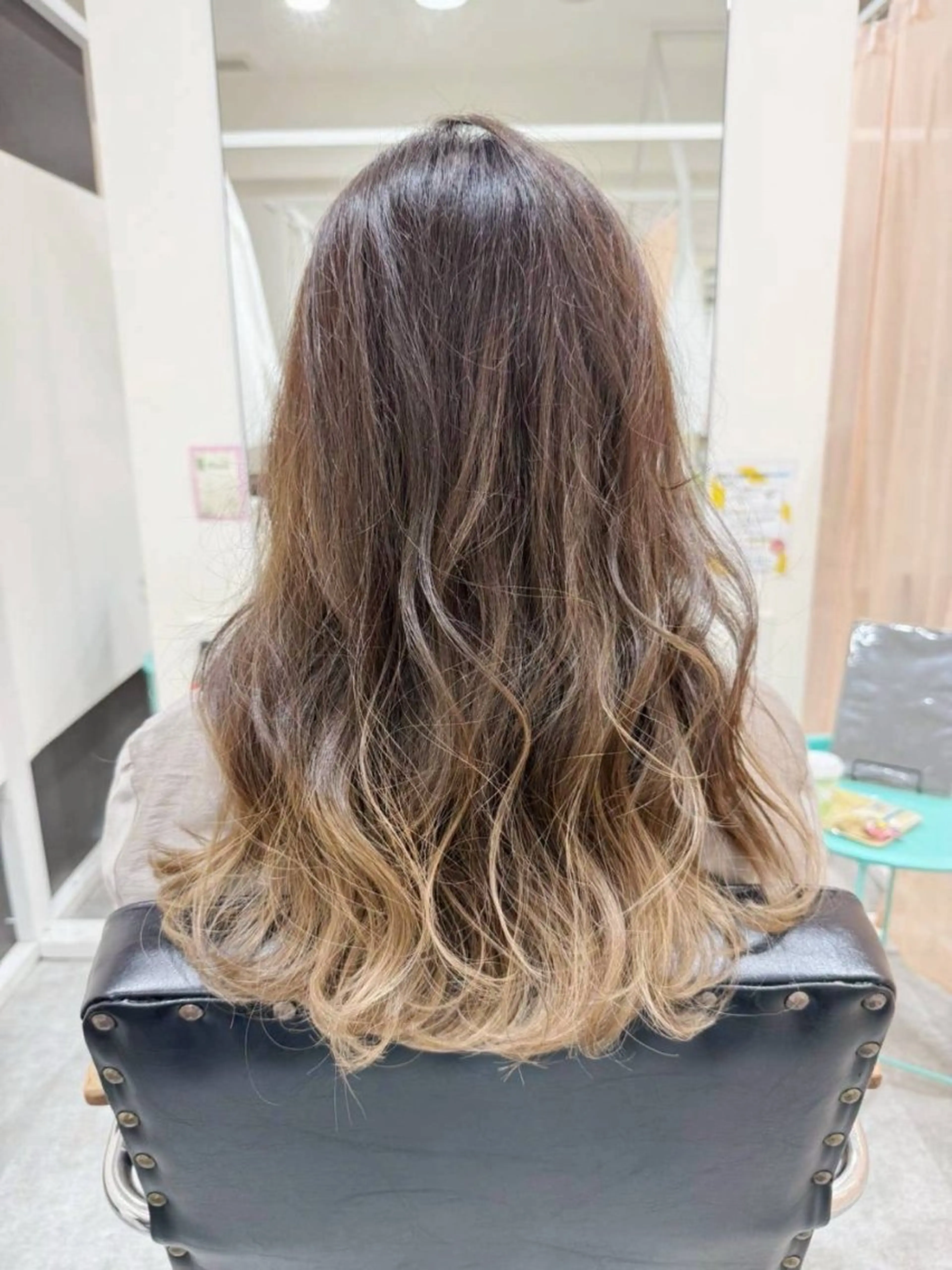 ロング カラー レイヤー/ショート chere狭山のヘアスタイル