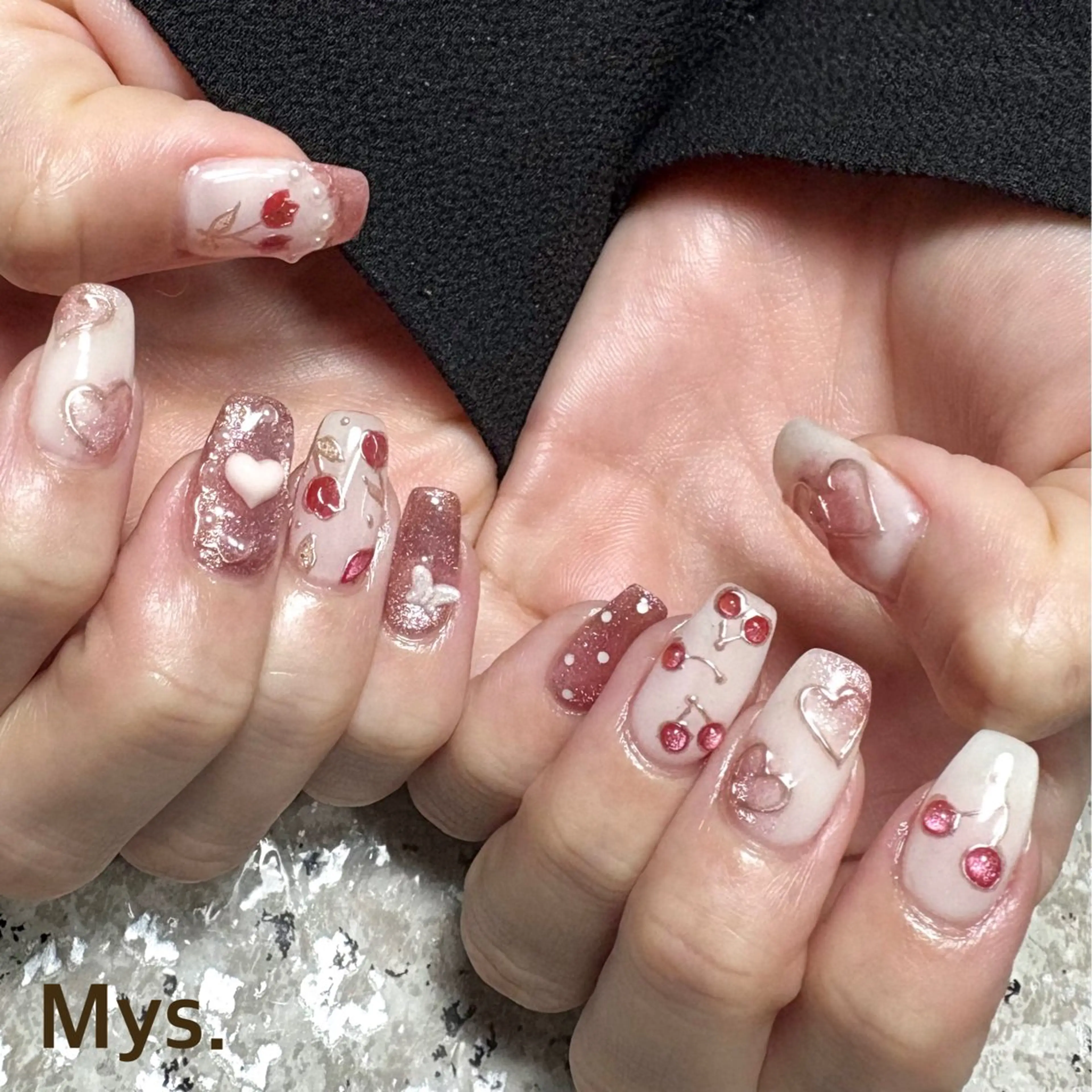 ネイル ハンドネイル Mys. 三上紗紀のネイルデザイン