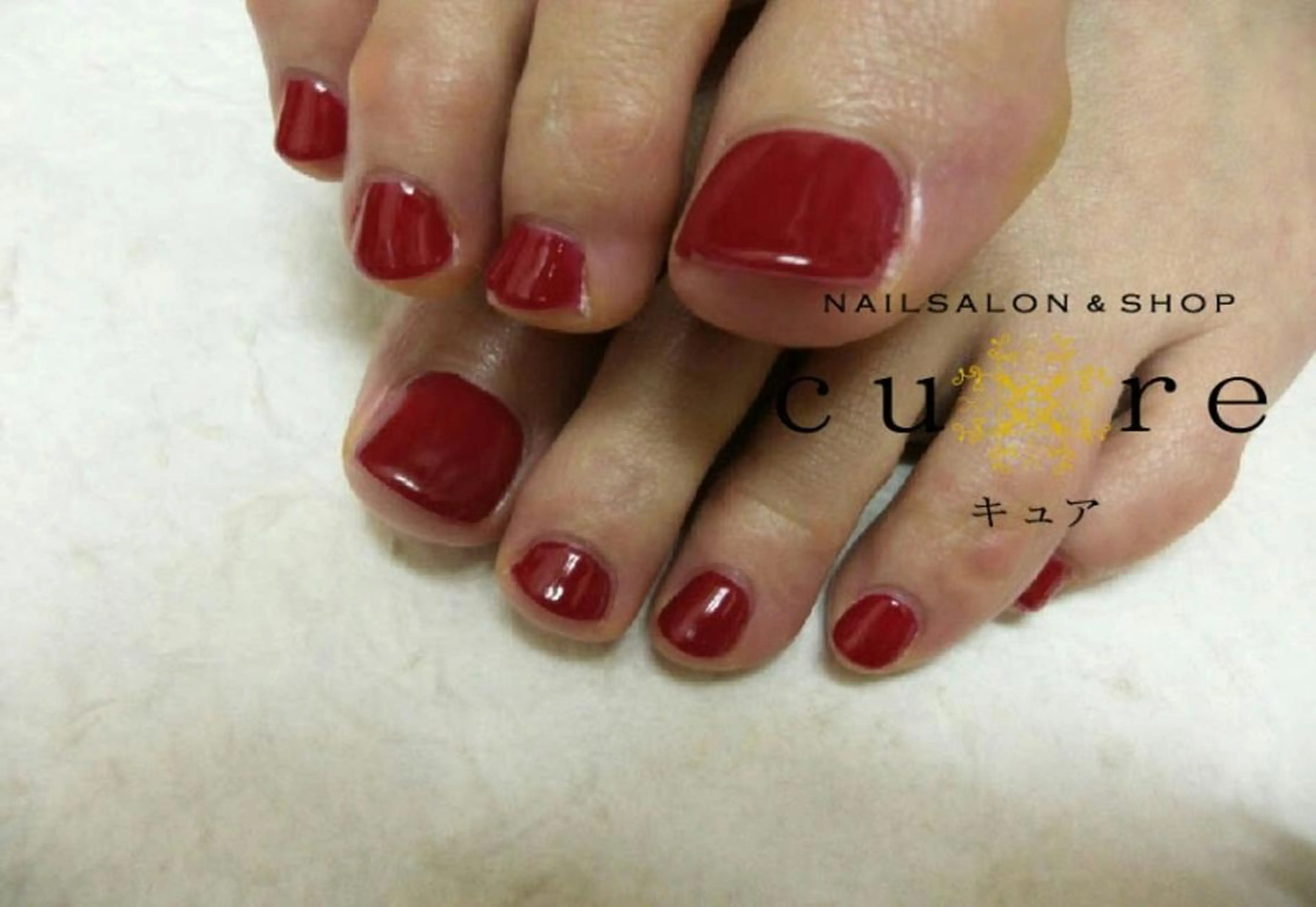 ネイル ワンカラーネイル シンプルネイル ネイルサロン Cureのネイルデザイン