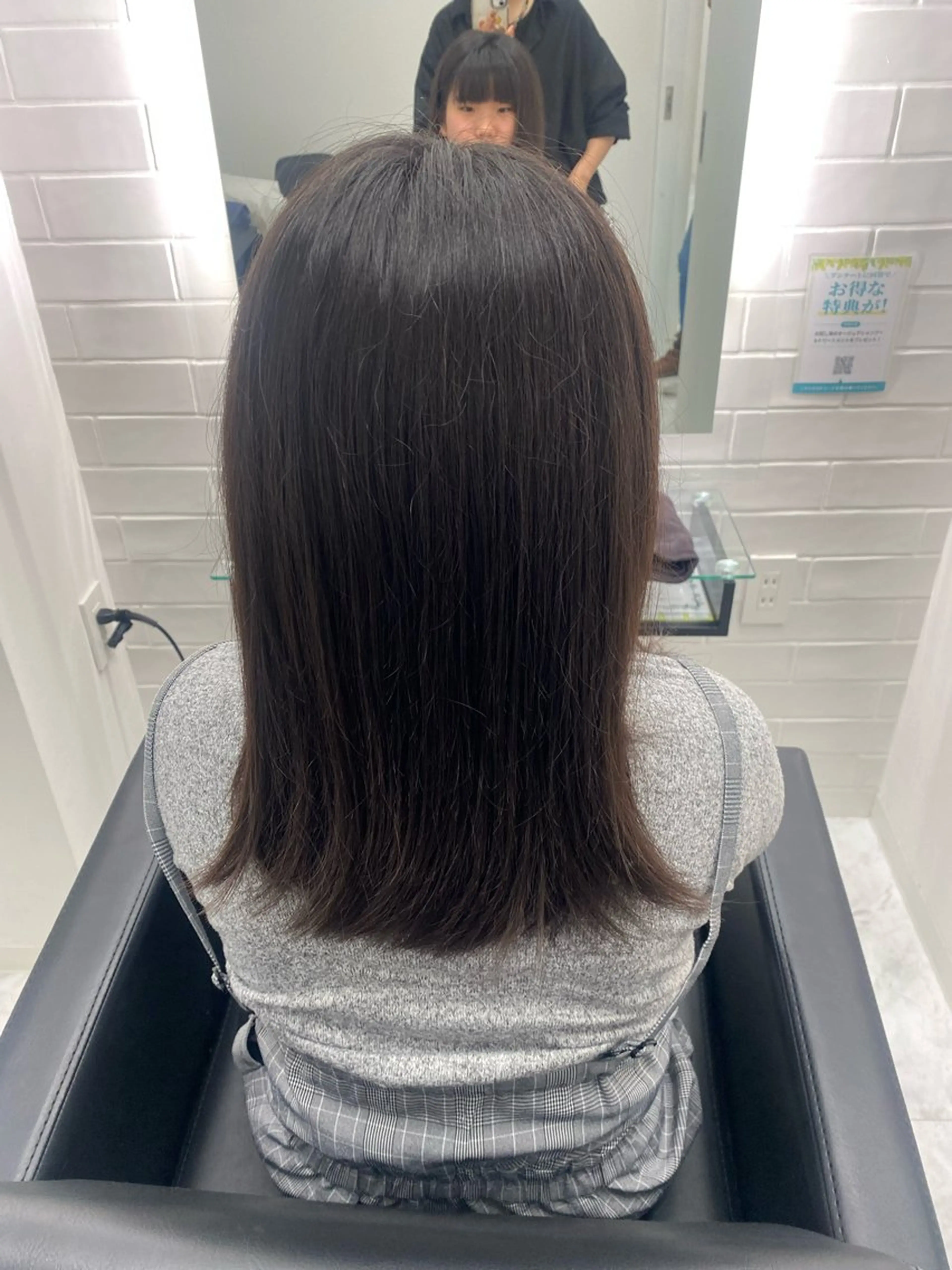 セミロング 髪質改善サロン🫧 セキチサトのヘアスタイル