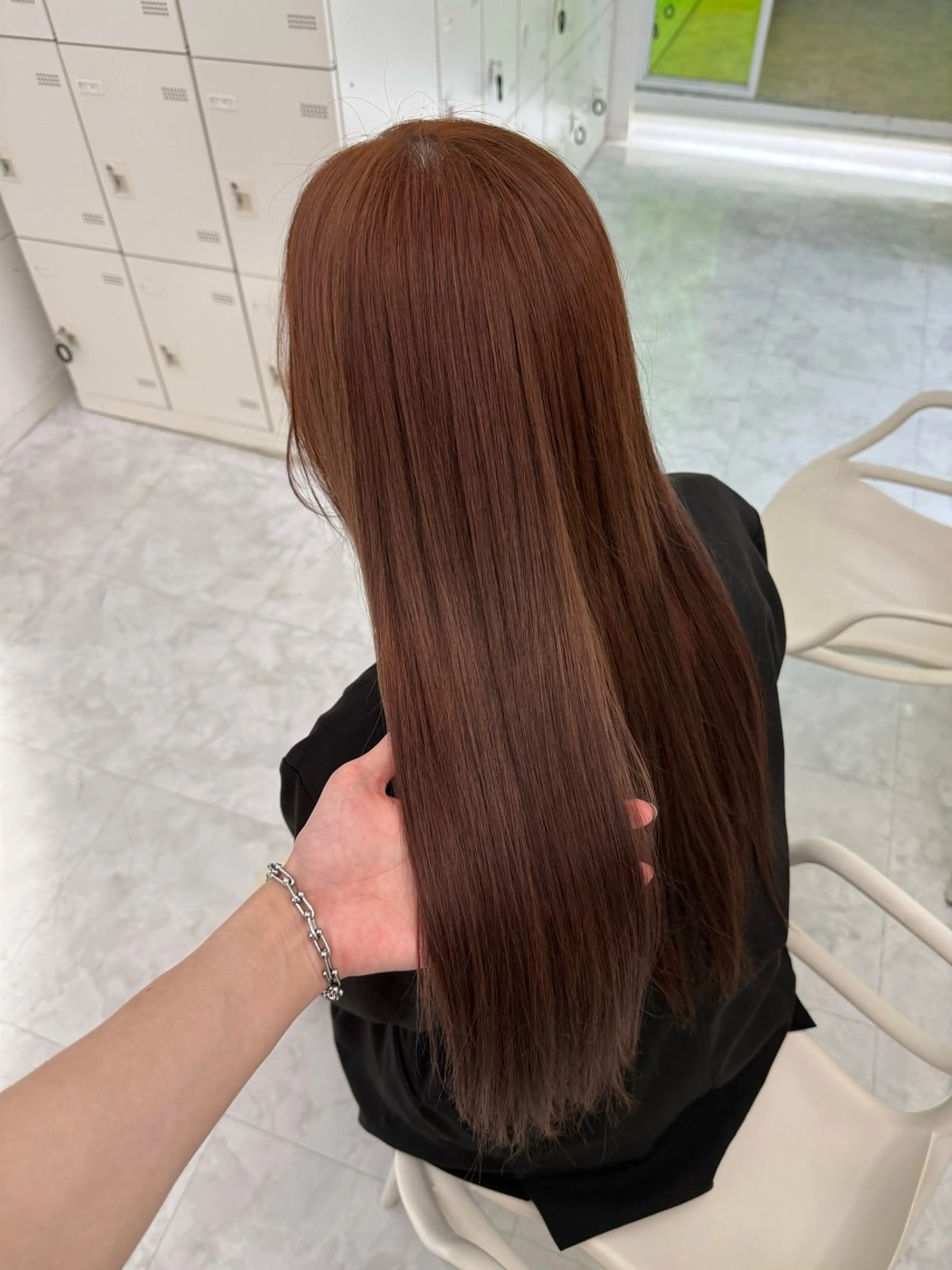 ロング カラー ヘアカラー 中韓レイヤー/ ブラウン🤎はやとのヘアスタイル