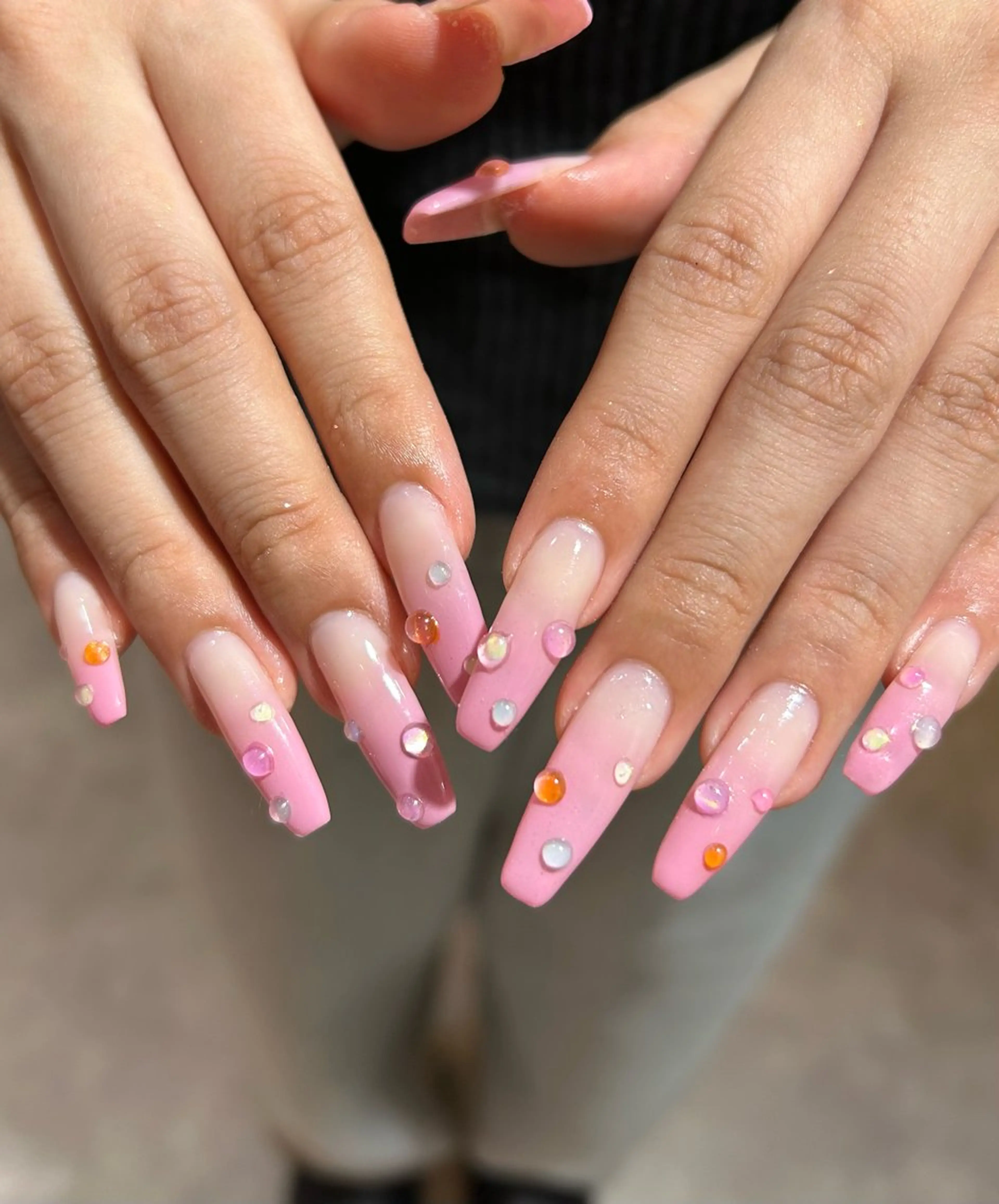 ネイル SEINA_ NAIL🐈‍⬛💗のネイルデザイン