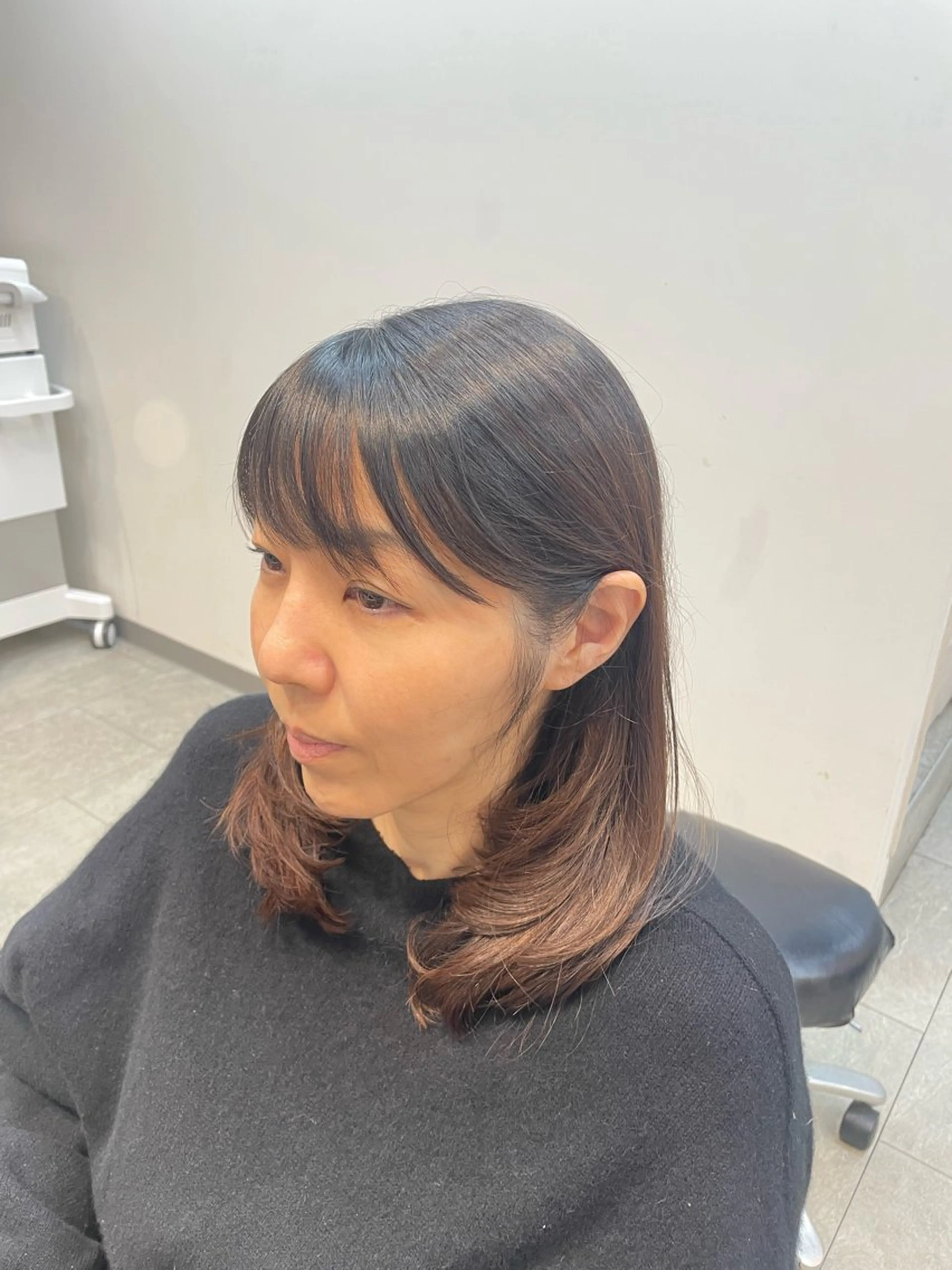 ミディアム ミディアム/ボブ 六本木/佐藤ゆり🎀のヘアスタイル