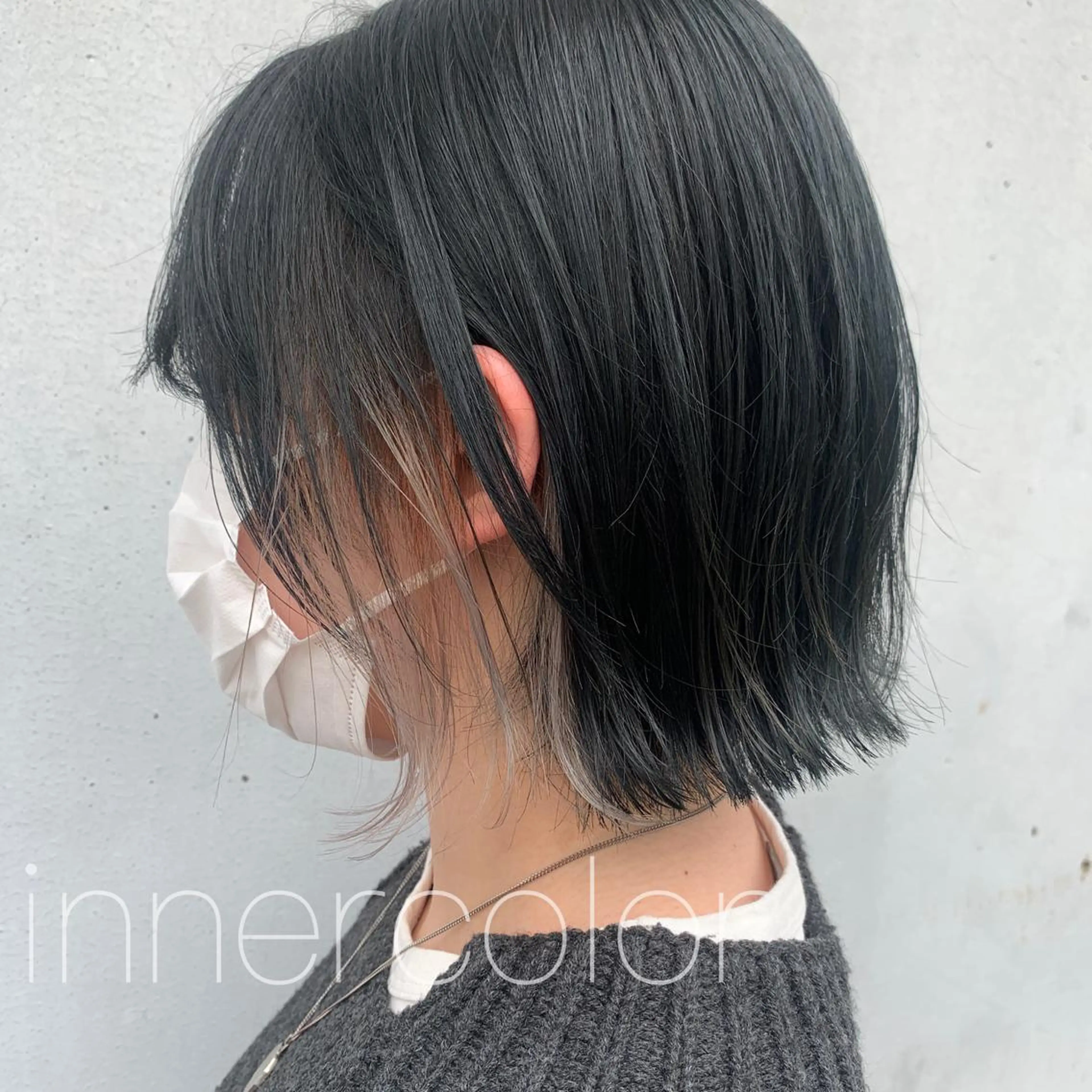 ミディアム 透明感カラー 金村真子のヘアスタイル