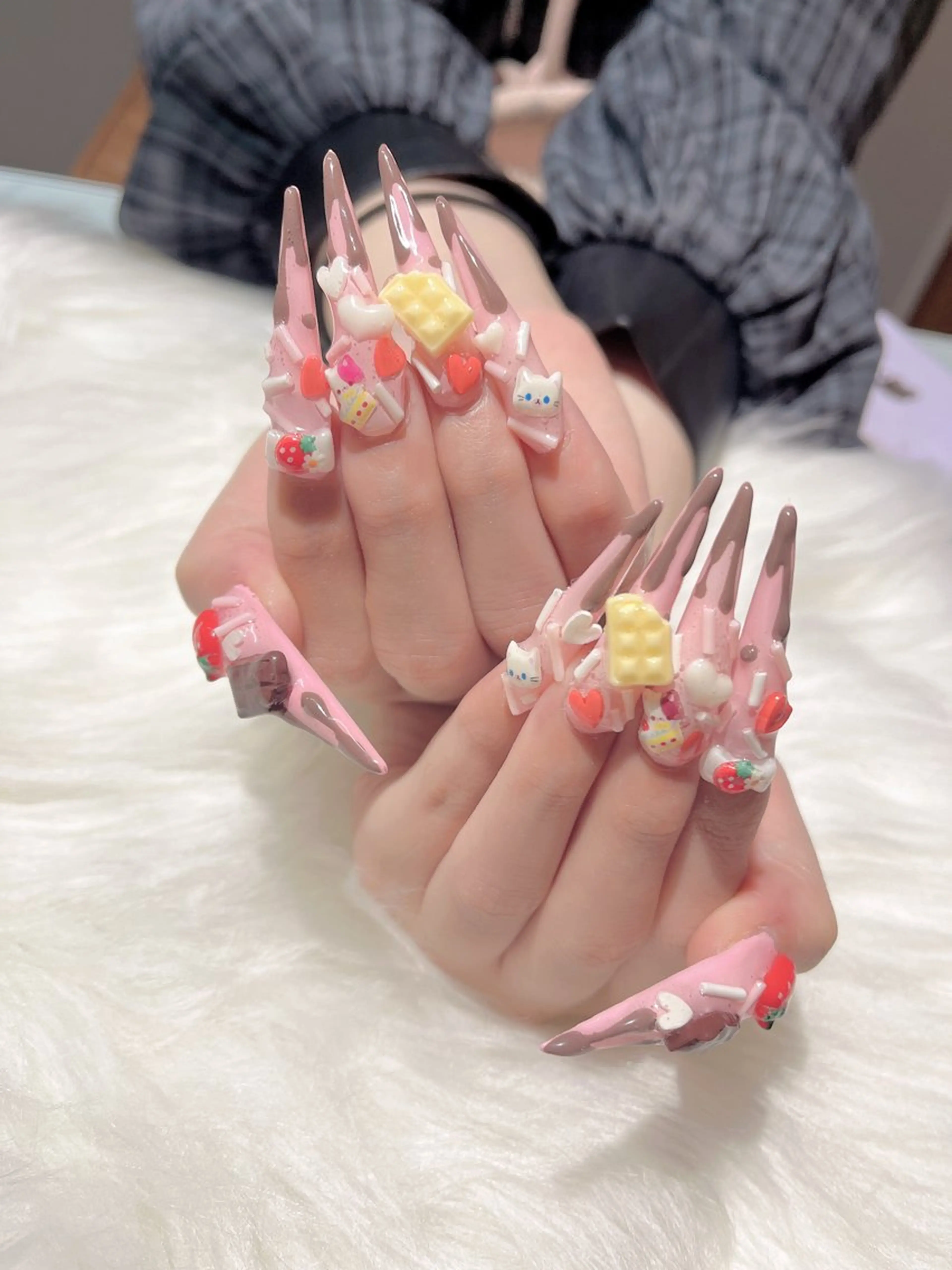 ネイル アートネイル スカルプネイル KISHIMOTO NOZOMIのネイルデザイン