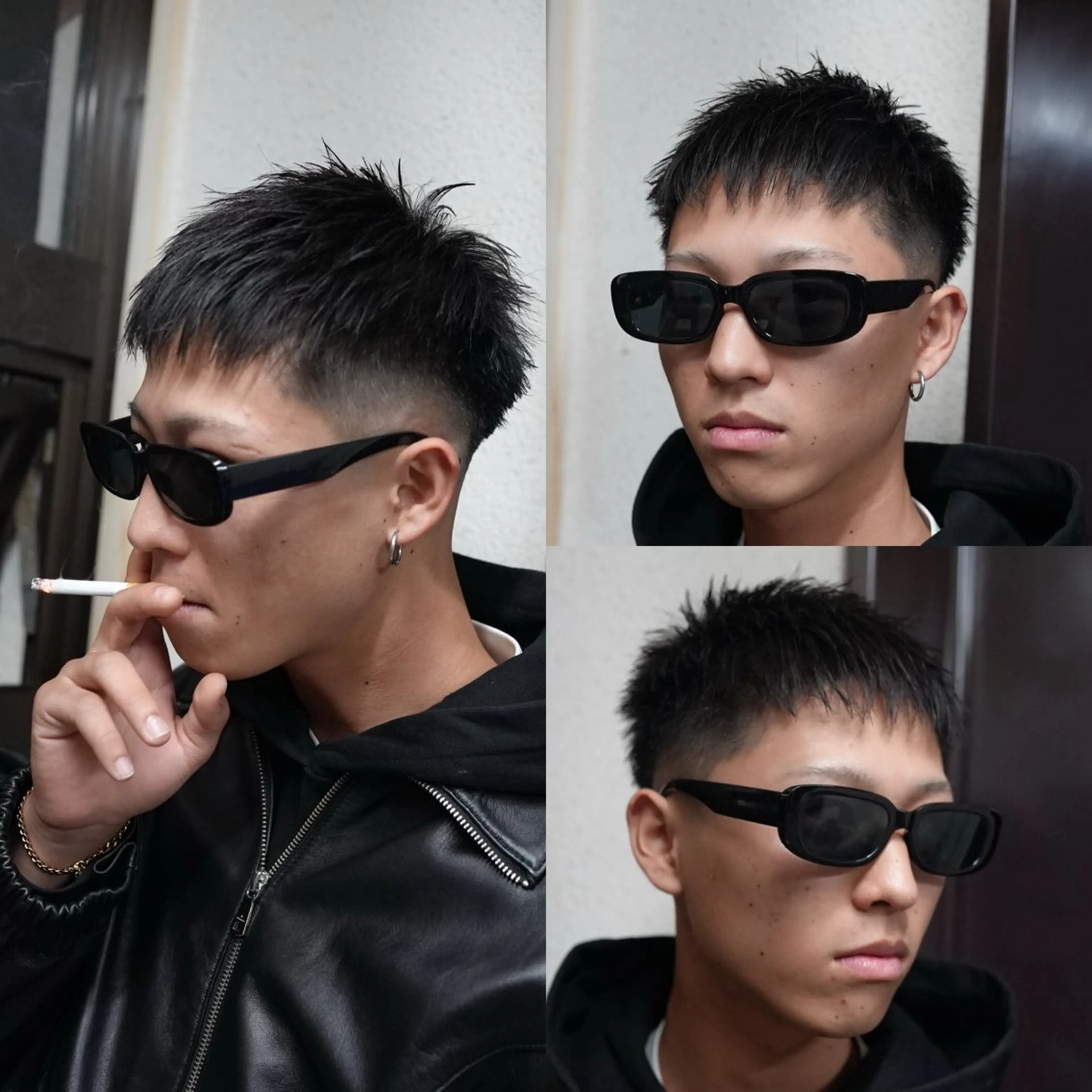 ショート メンズ フェードカット カット ヘアセット メンズサロン ANSWERのヘアスタイル