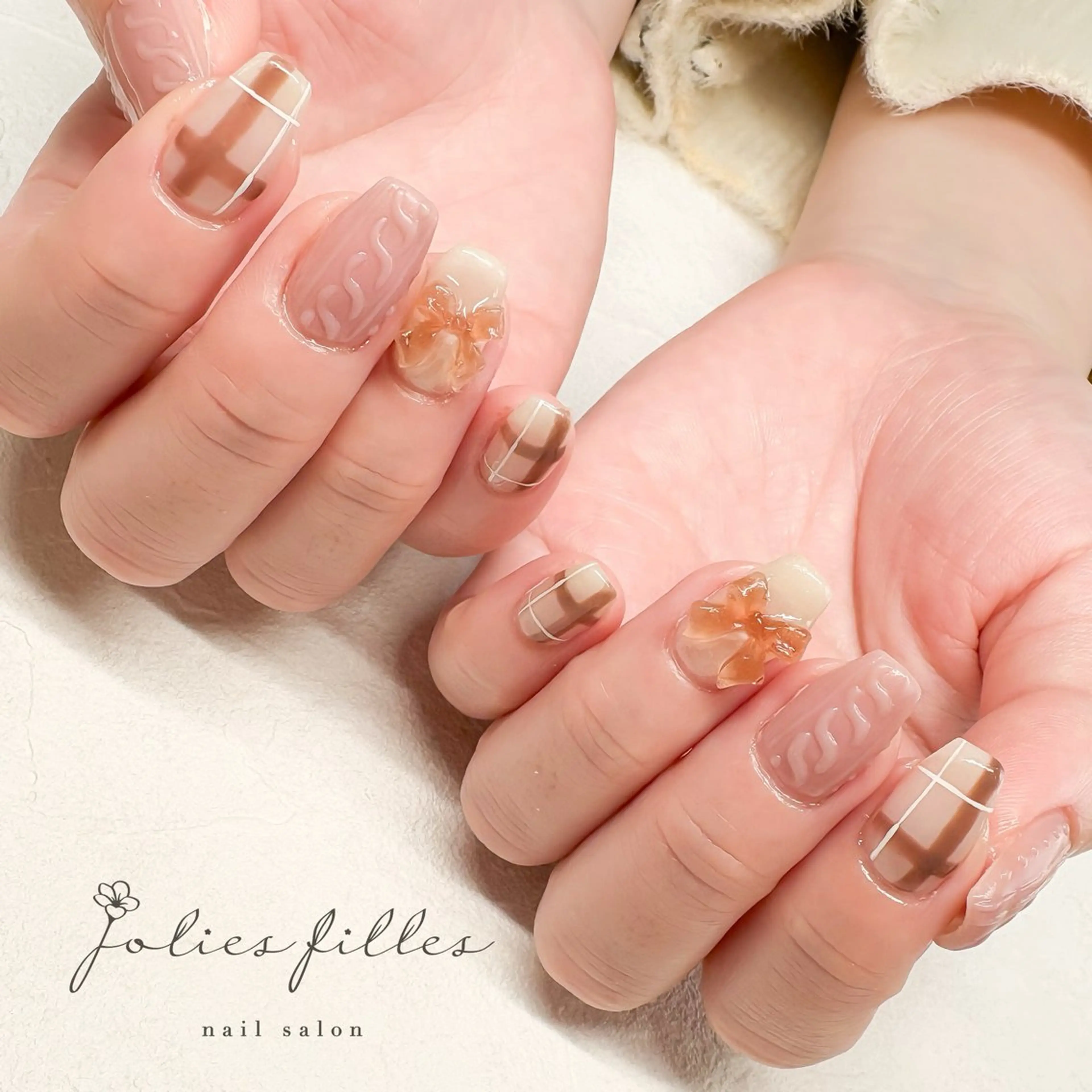 ネイル ハンドネイル ジョリフィーユ 長谷川のネイルデザイン