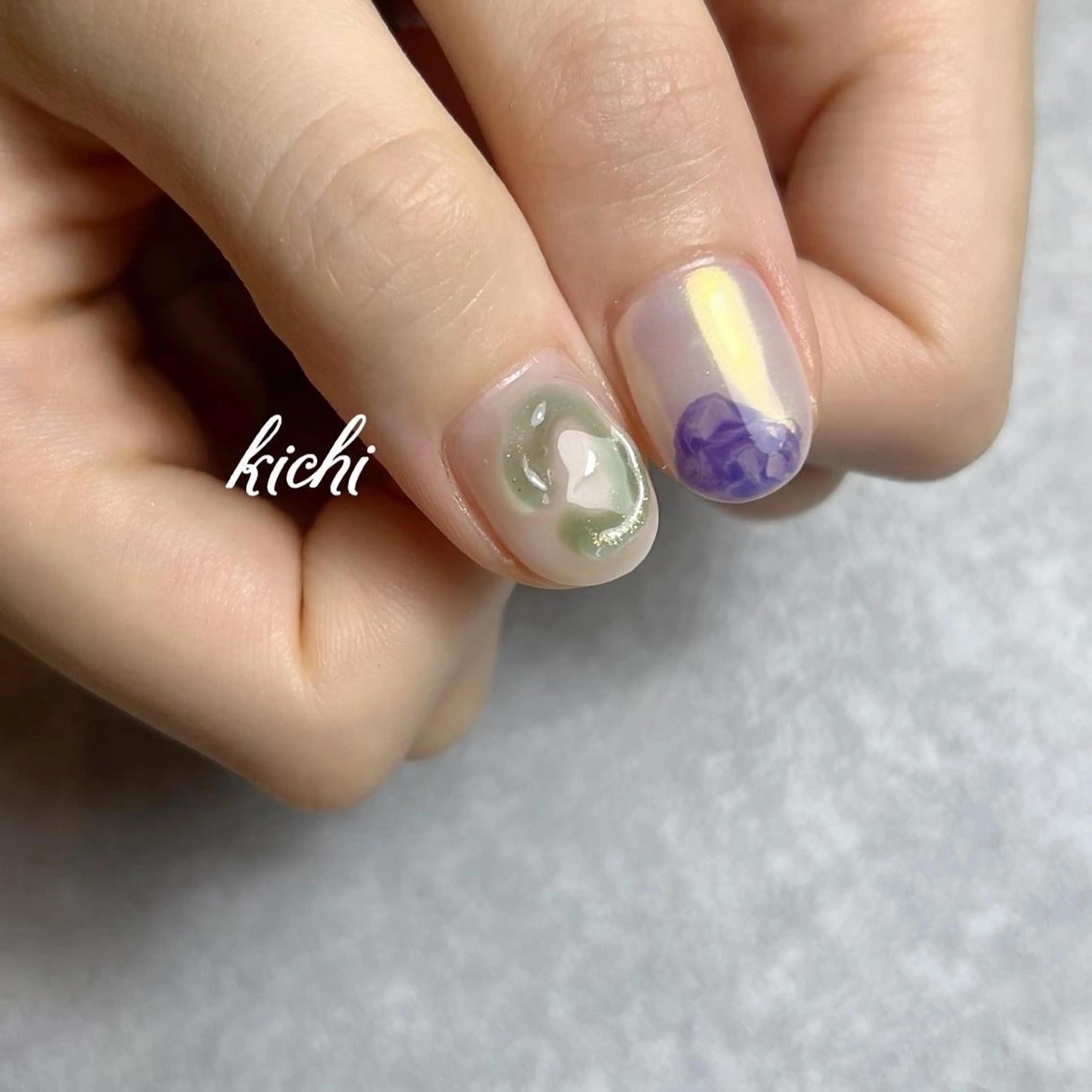 ネイル kichi･: *のネイルデザイン