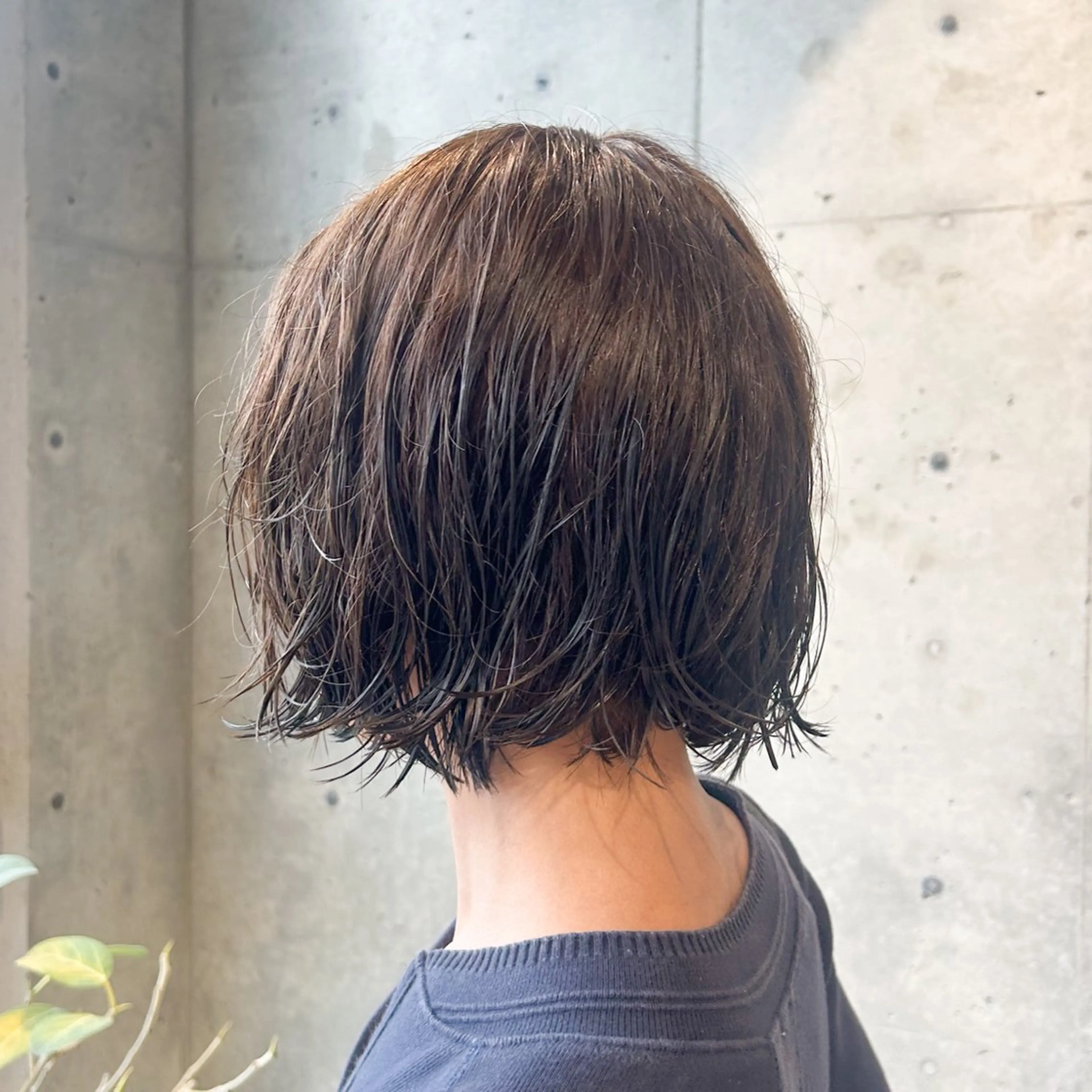 ショート カラー パーマ 🤡暖色レイヤー 🤡みさきのヘアスタイル