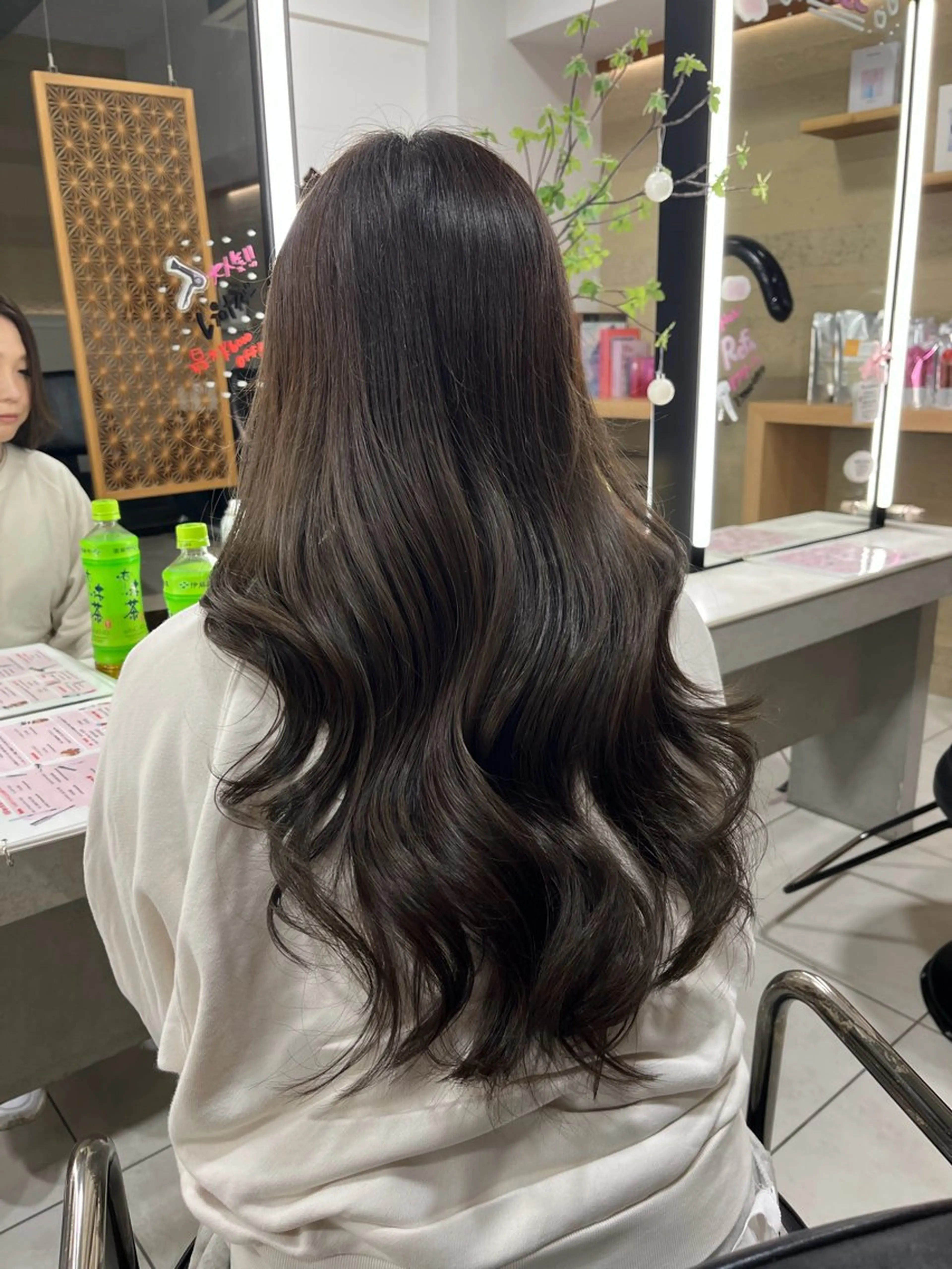 ロング カット ヘアカラー トリートメント 🎀透明感カラー🎀 稲垣至恩🎀のヘアスタイル