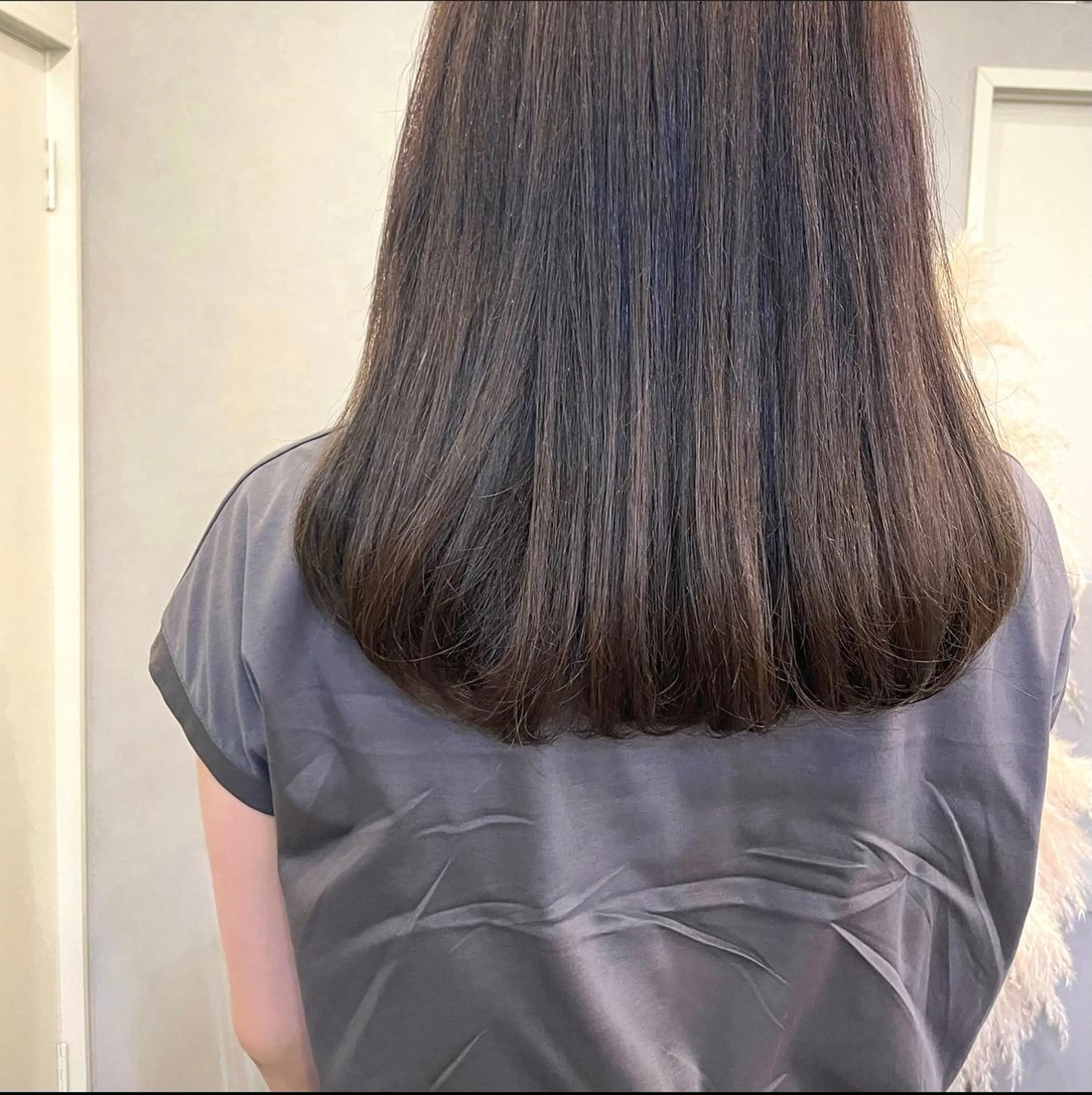 セミロング カラー はるか 💐 お悩み改善美容師のヘアスタイル
