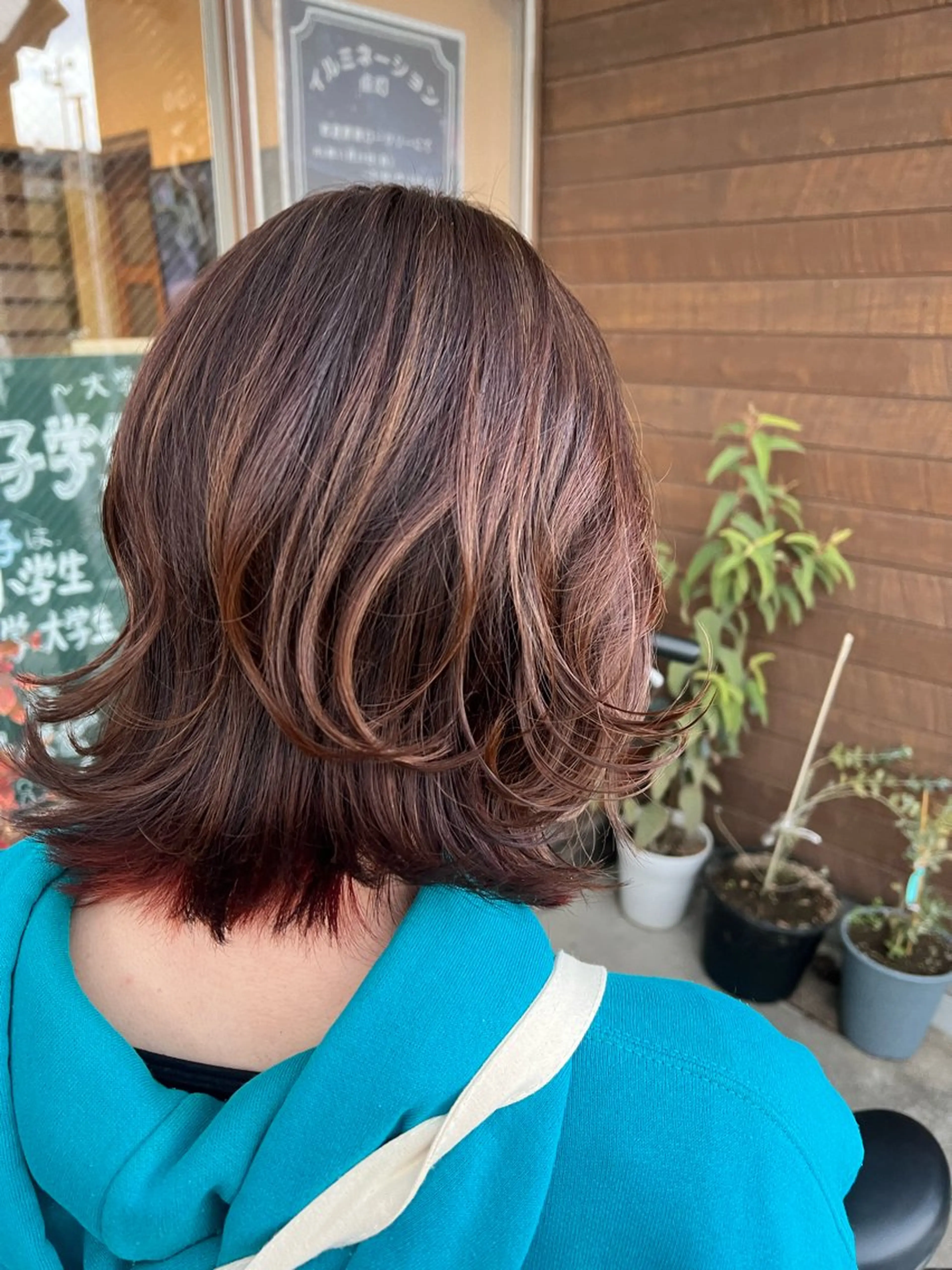 カラー マツパ/髪質改善/ ラベゼ岩倉のマツエク・マツパデザイン