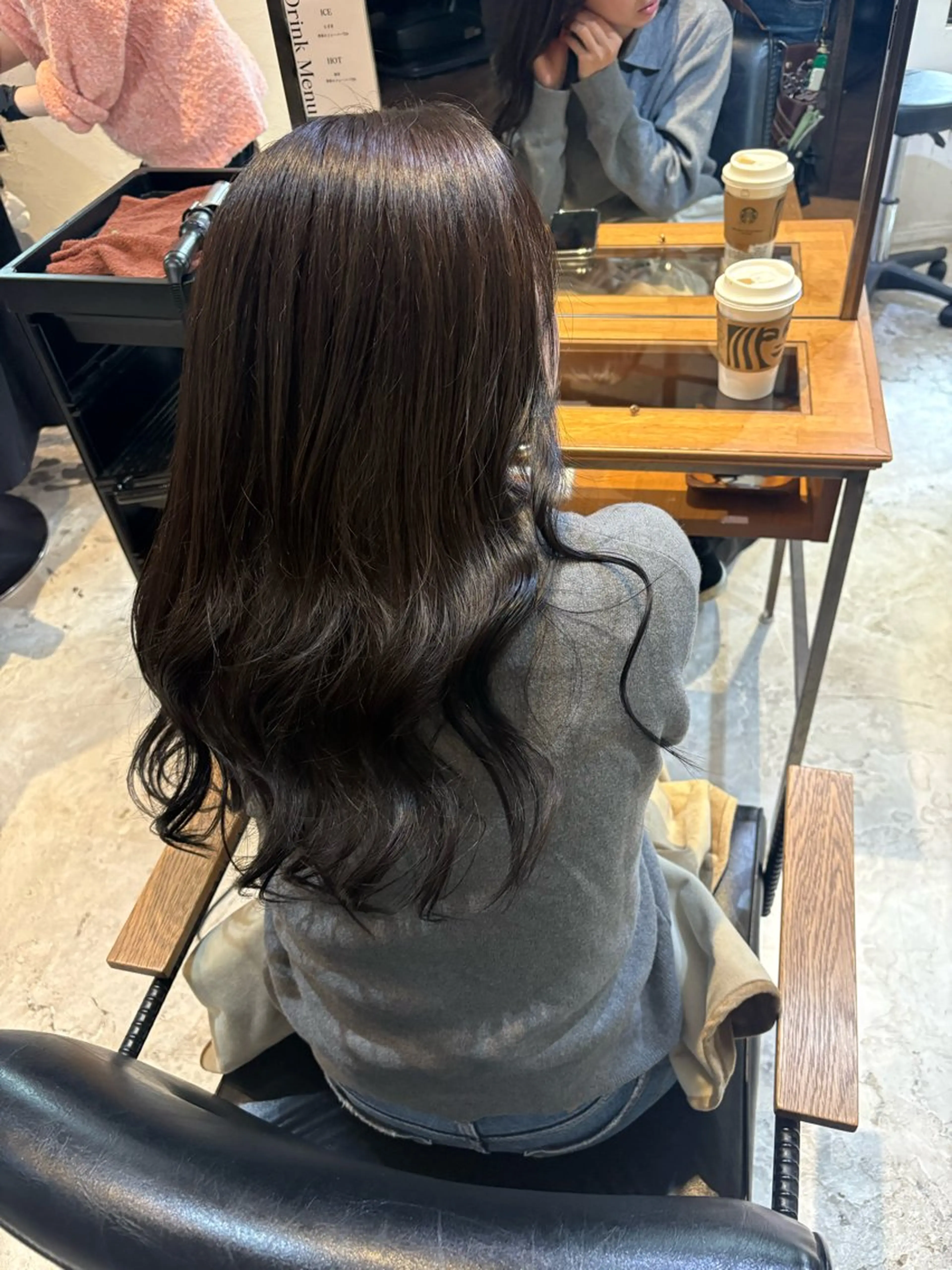 セミロング カット ヘアカラー トリートメント 🫧FERIA ﾌﾙｲﾁ ﾕｳｷ🫧のヘアスタイル