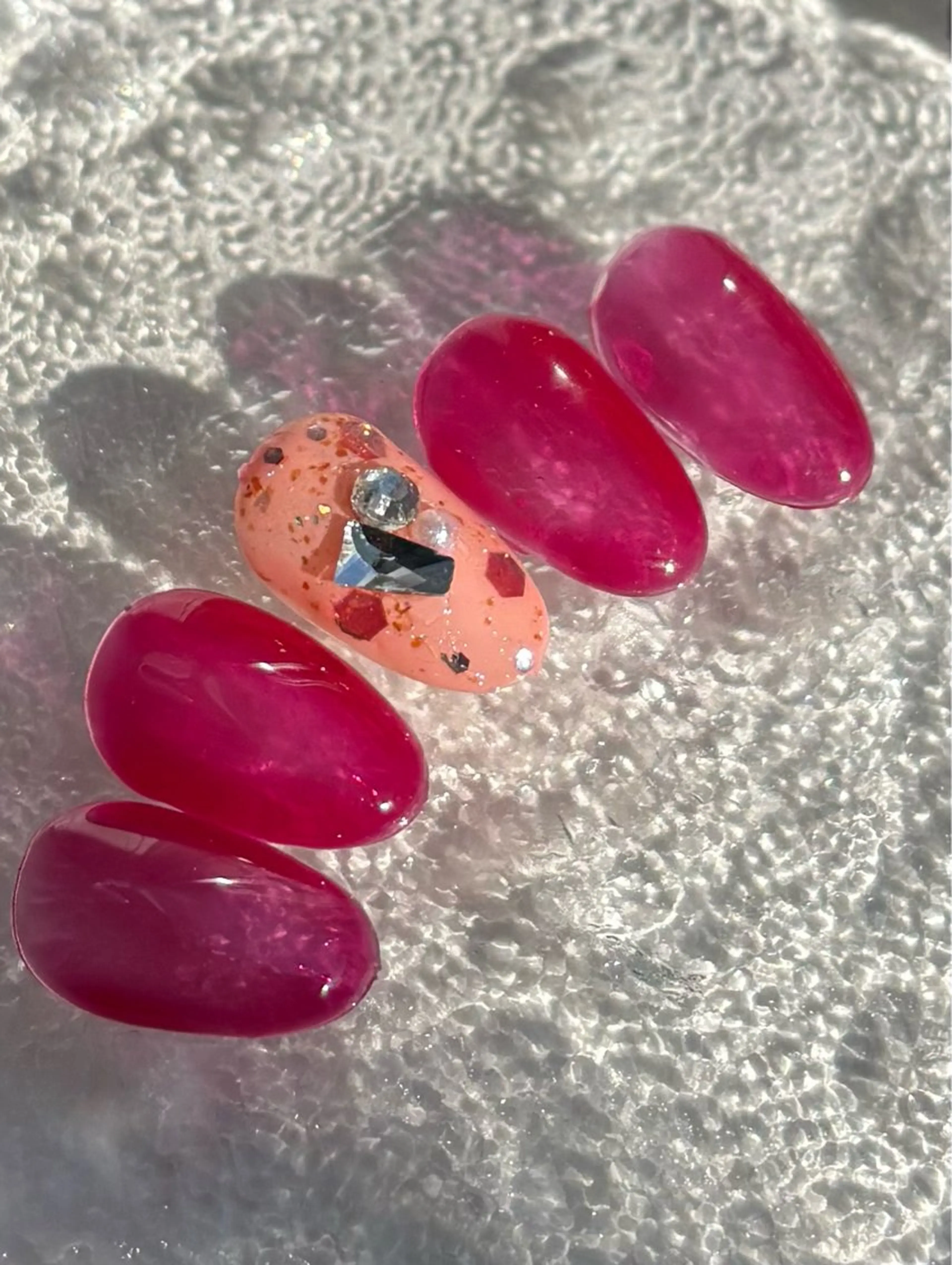 ネイル キラキラネイル T + B ❇︎ ayuのネイルデザイン