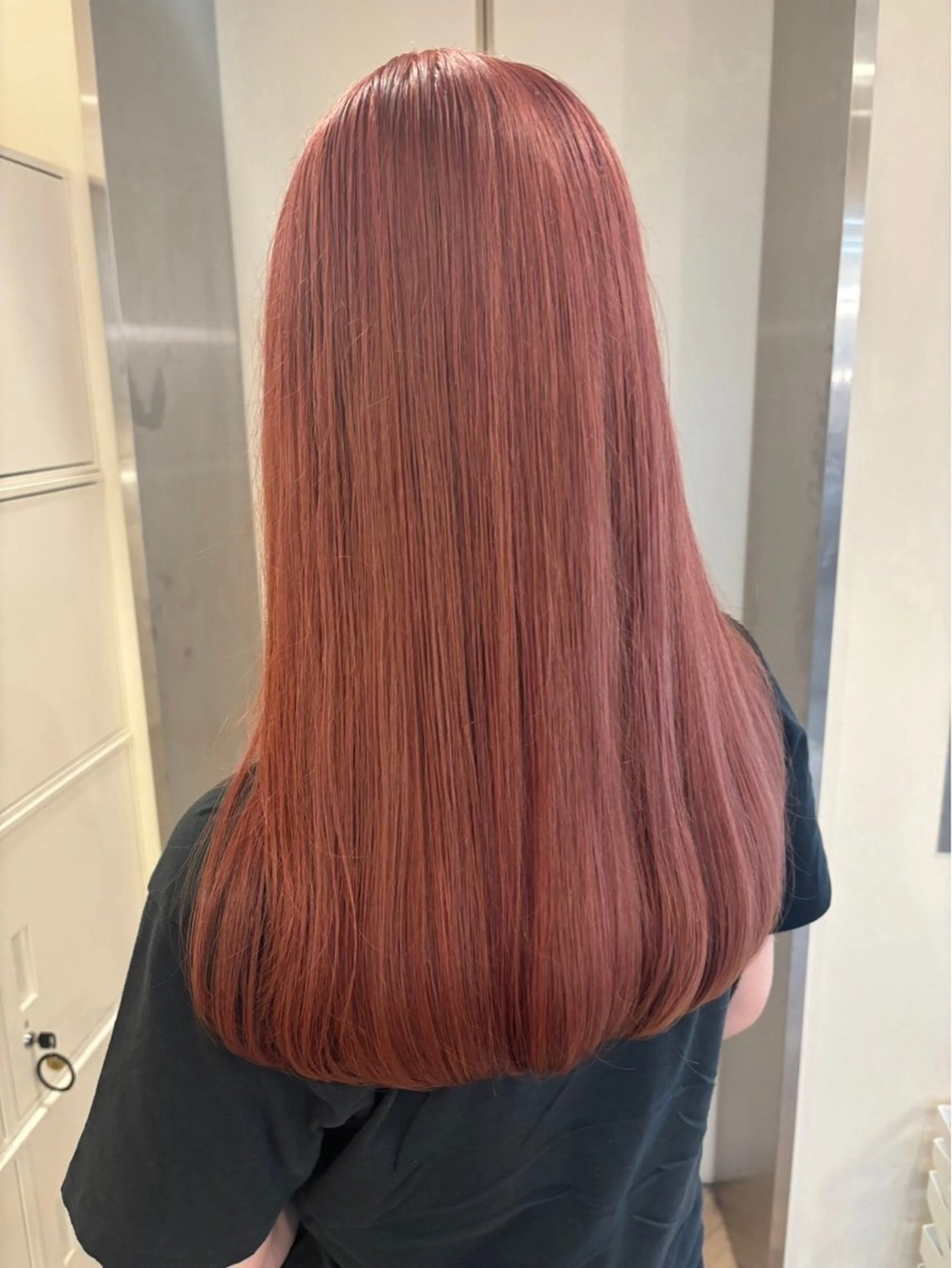 カラー LUVISM ボブ りきカットモデル募集のヘアスタイル