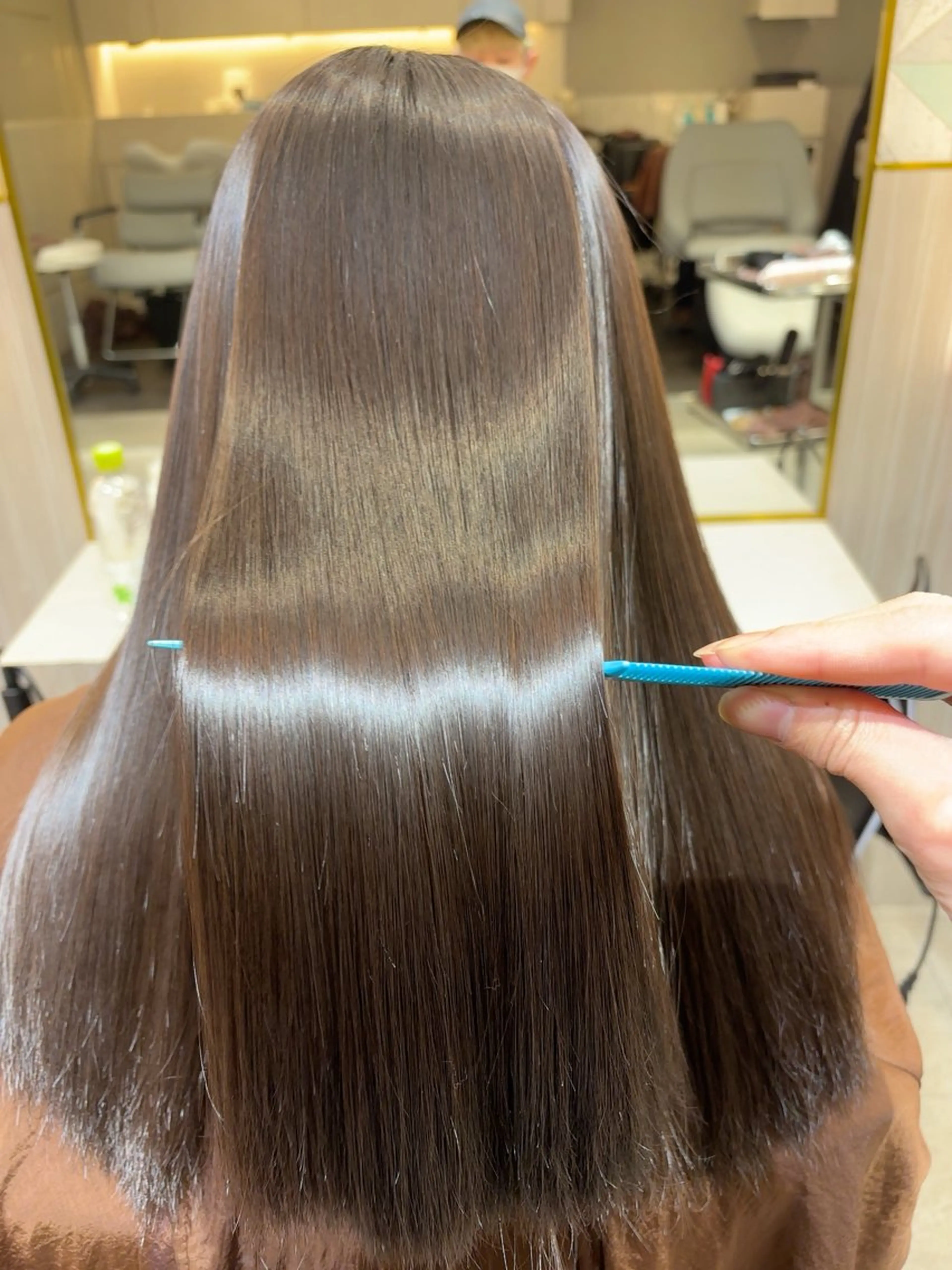 ロング 縮毛矯正 髪質改善/ストレート /Masatoのヘアスタイル