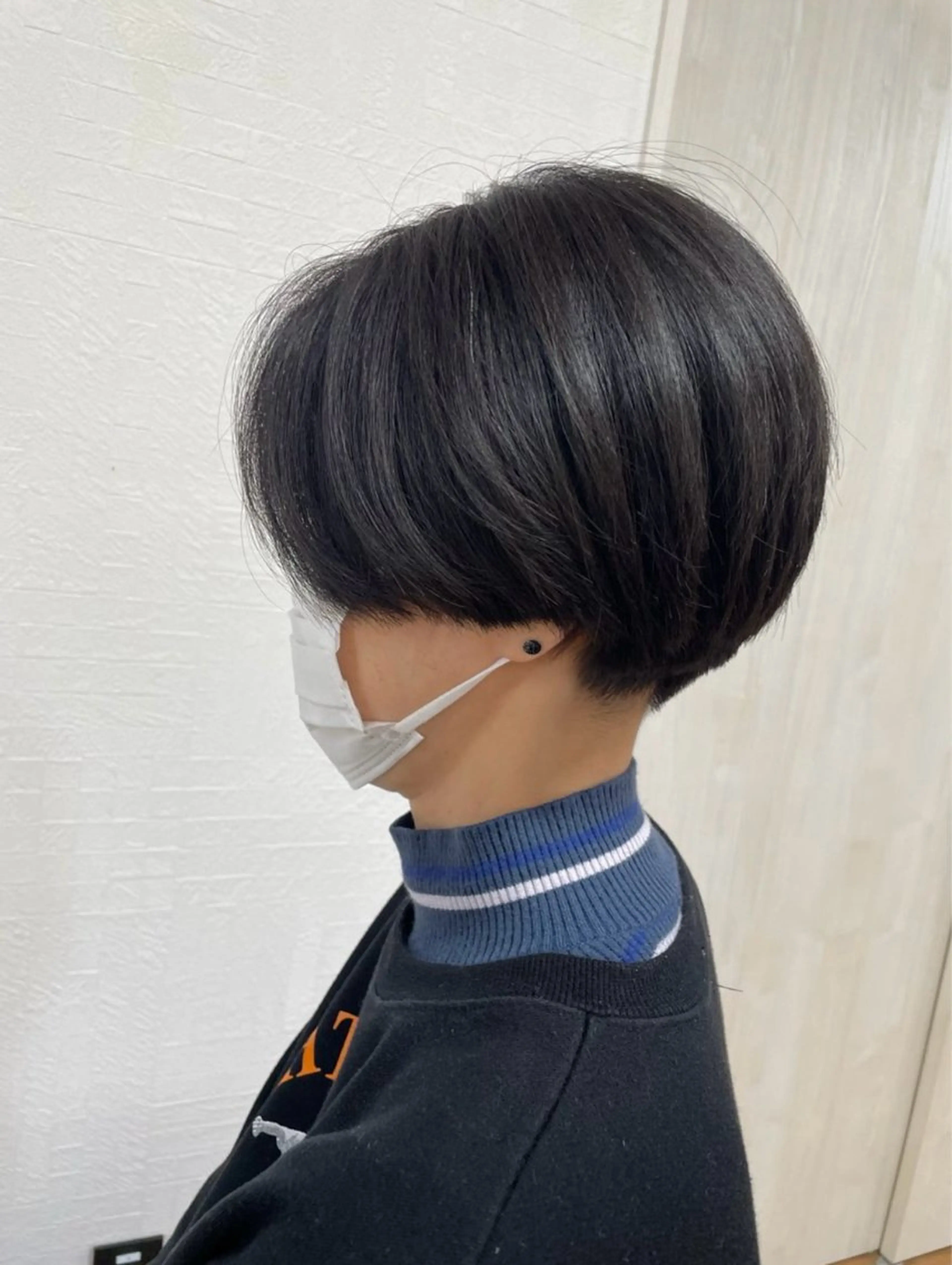 ショート ハンサムショート 顔周りカット ショートヘア story 増田 わかなのヘアスタイル