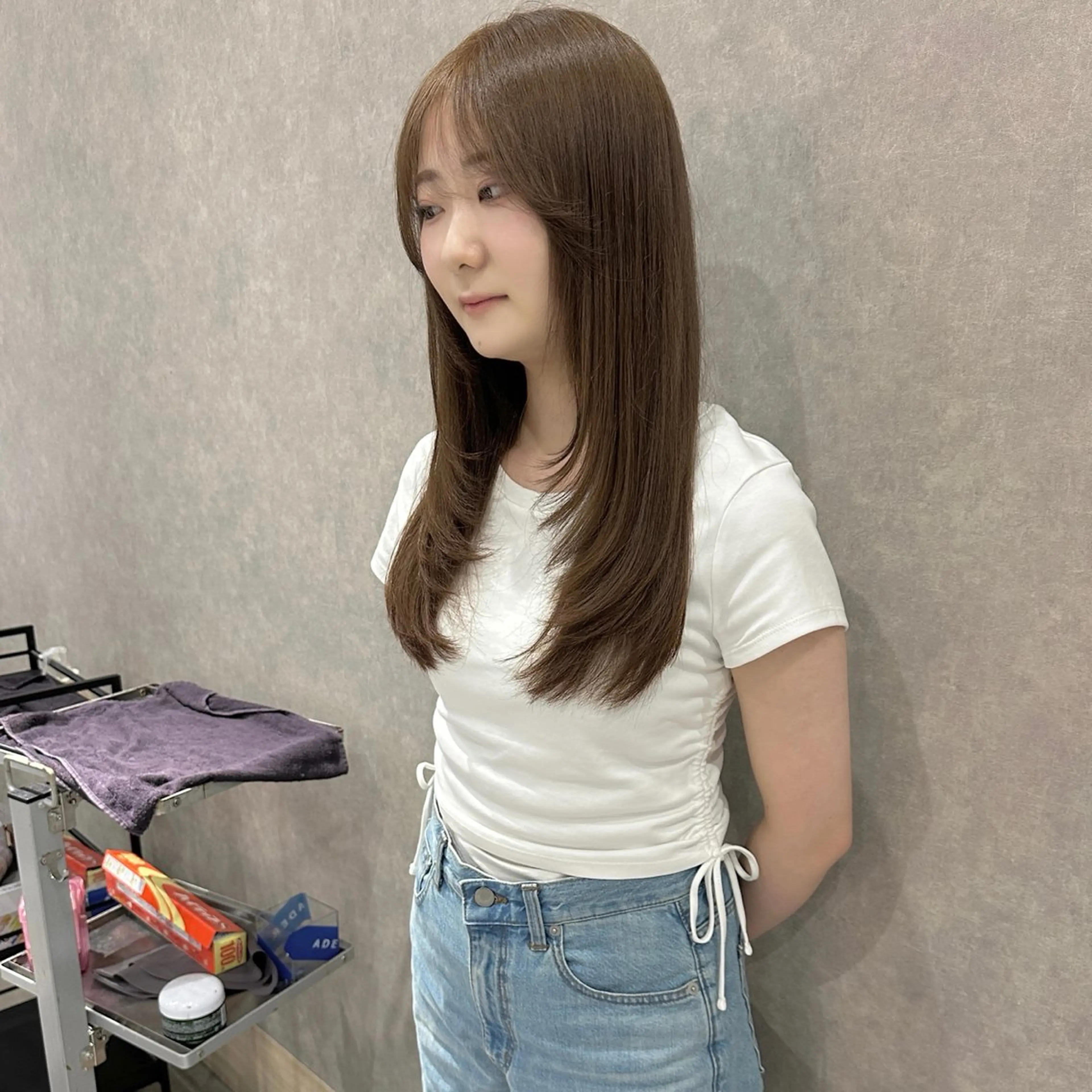 ロング カラー はちすか るかのヘアスタイル