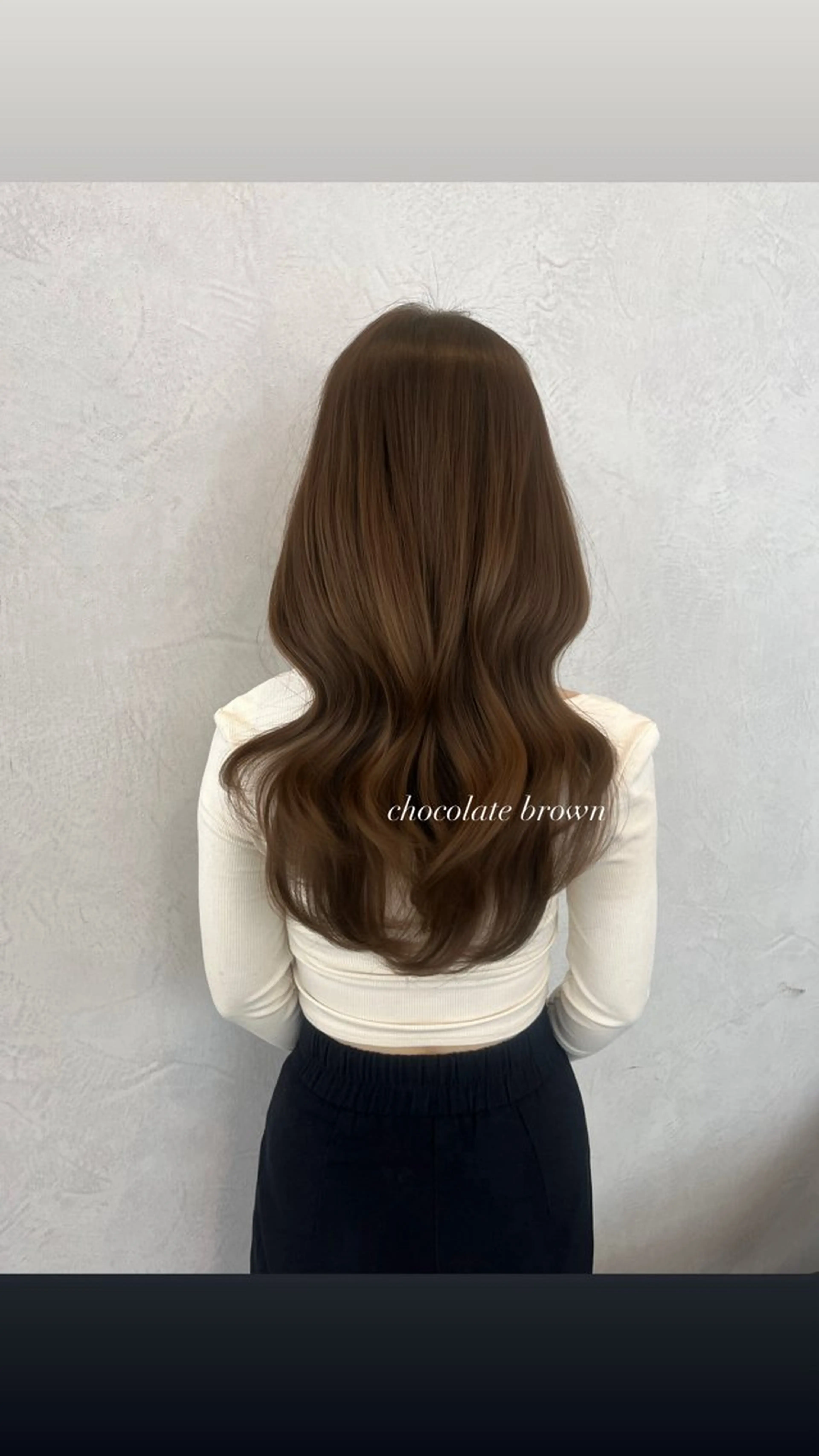 セミロング カラー MAO🖤レイヤー /髪質改善カラーのヘアスタイル