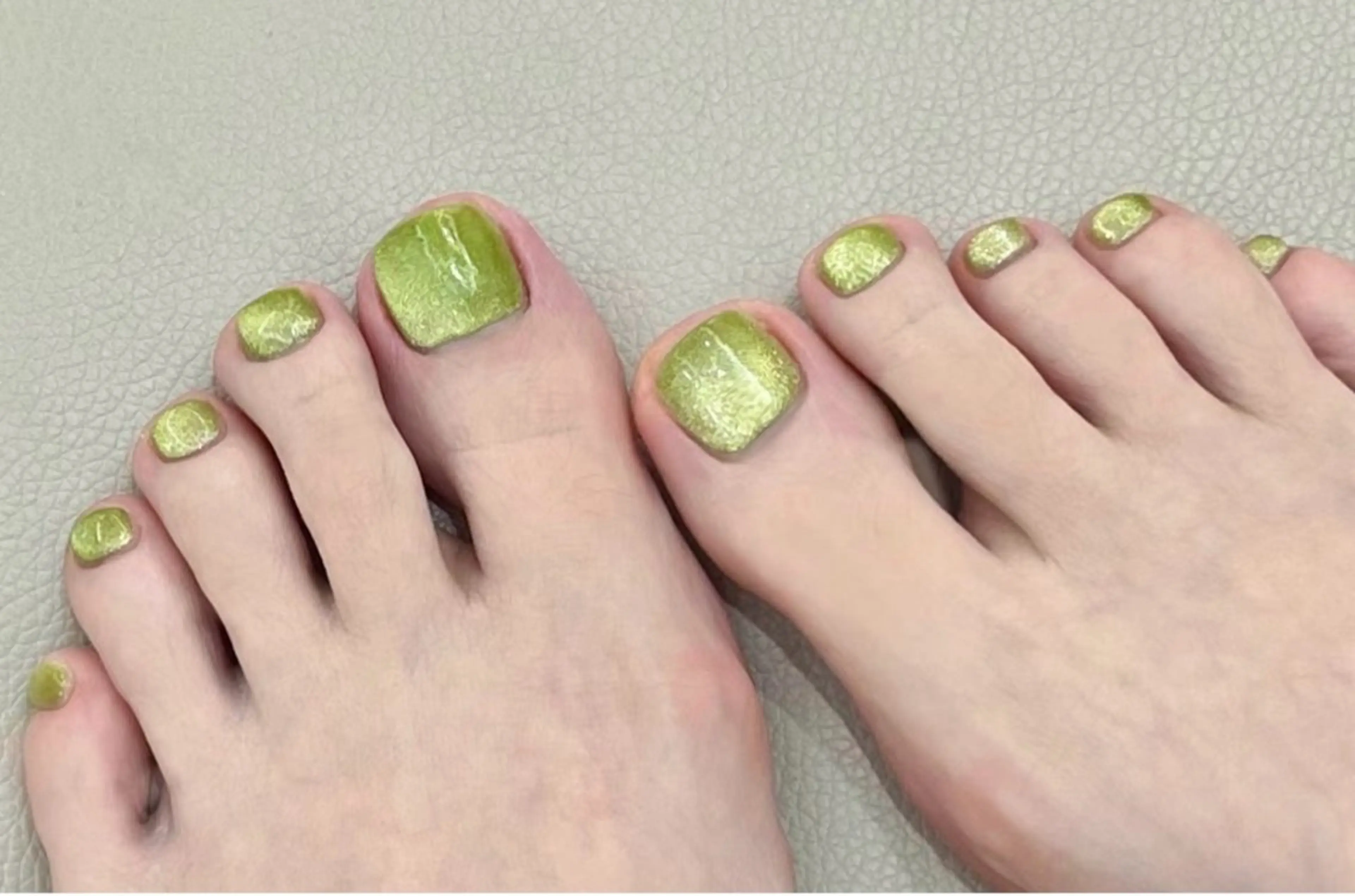 🦶フットネイル マグネット2色OK💎初回オフ無料の写真