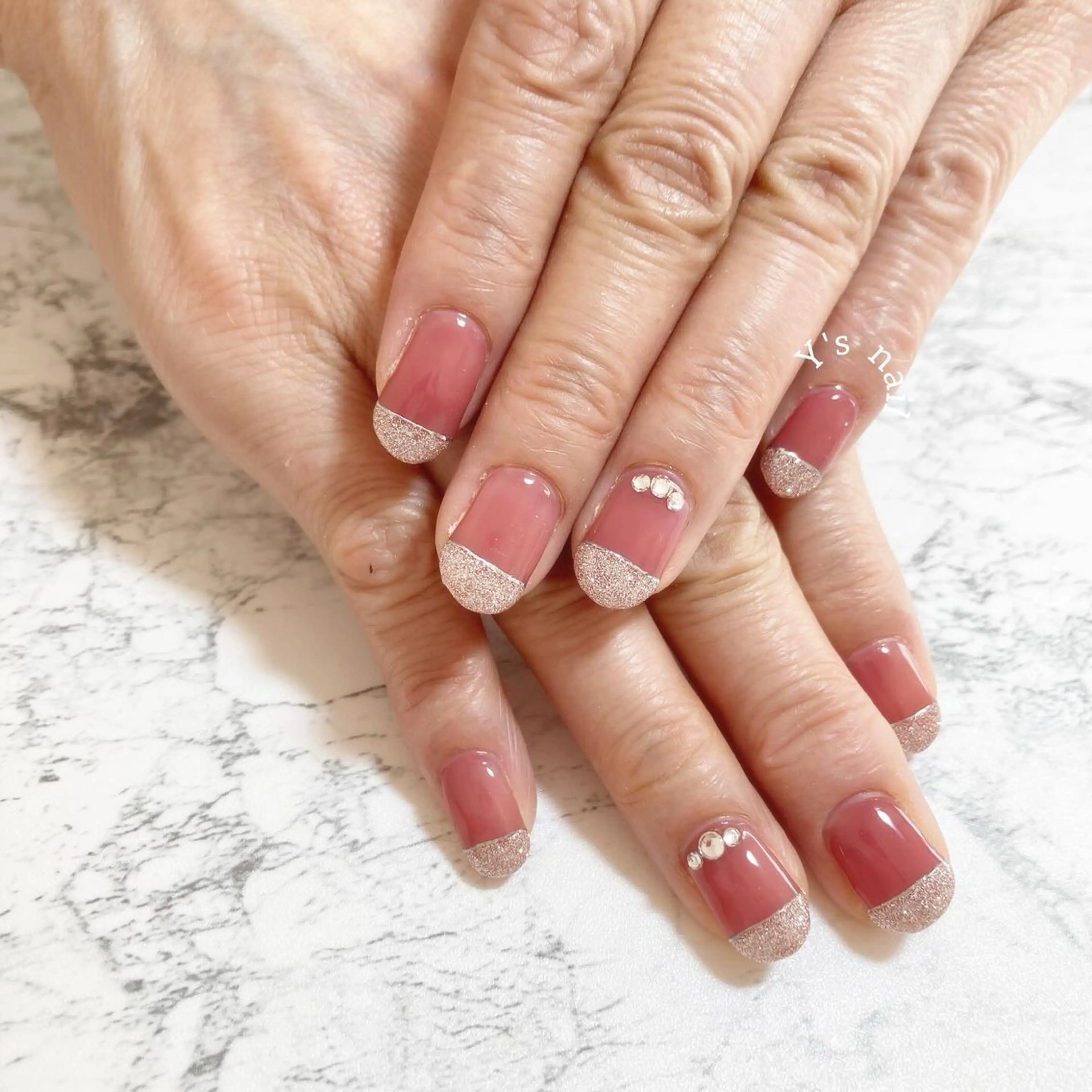 ネイル 手書きが得意🖌️ Y’s  nailのネイルデザイン